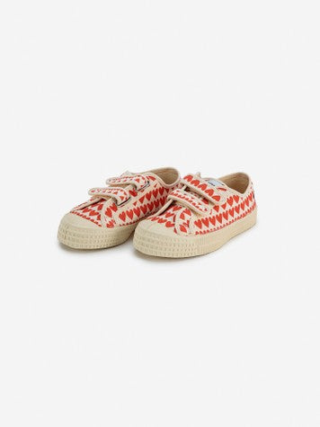 Boys & Girls Red Hearts Shoes