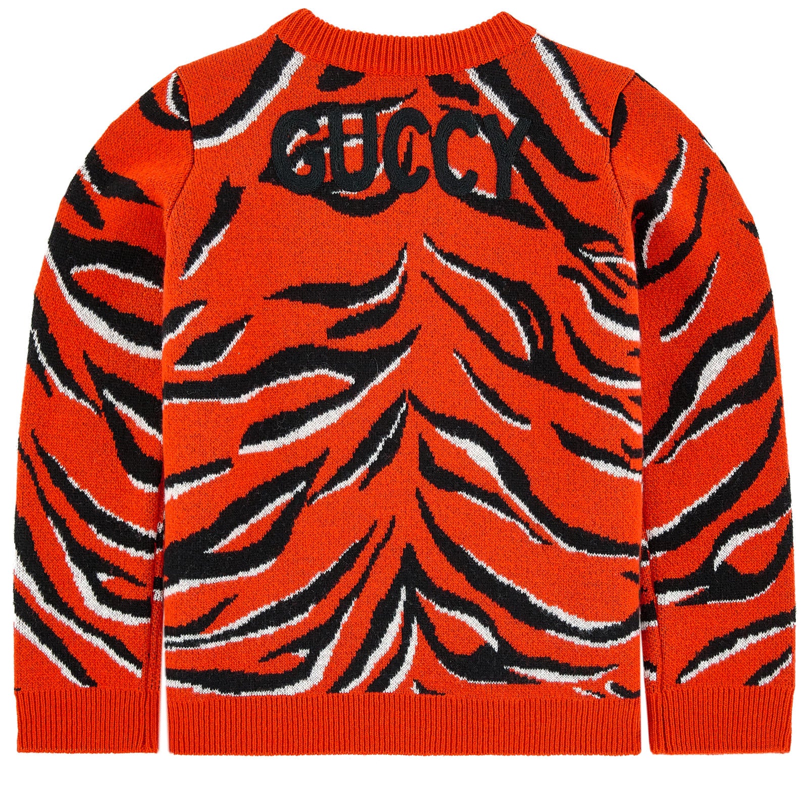 Boys & Girls Tangelo Wool Sweater