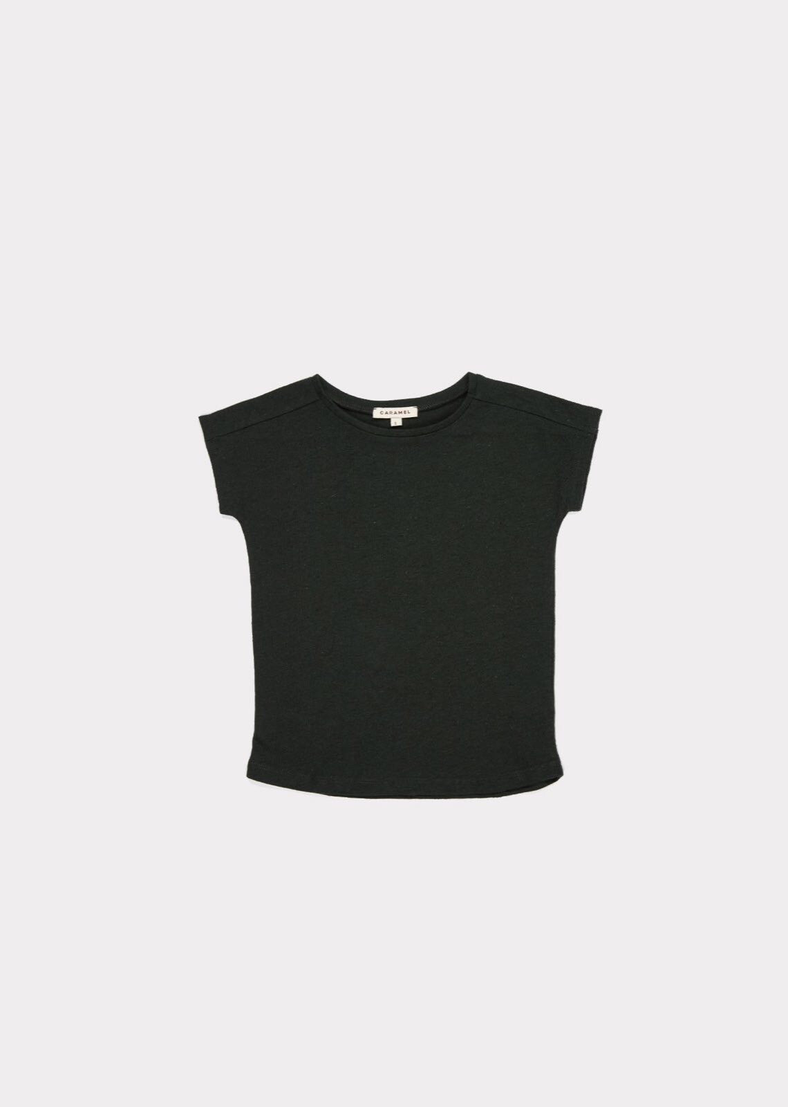 Boys Dark Green Jersey T-shirt