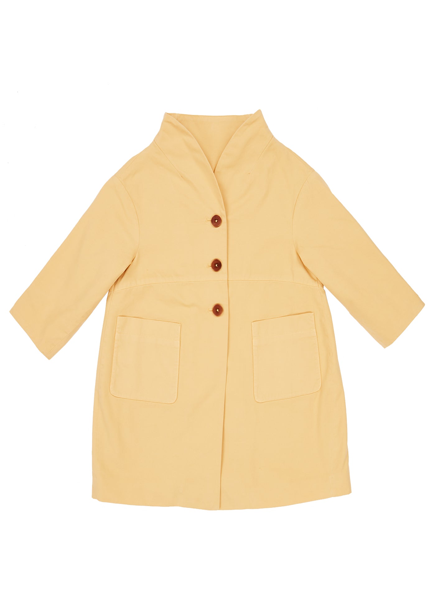 Girls Yellow Coat