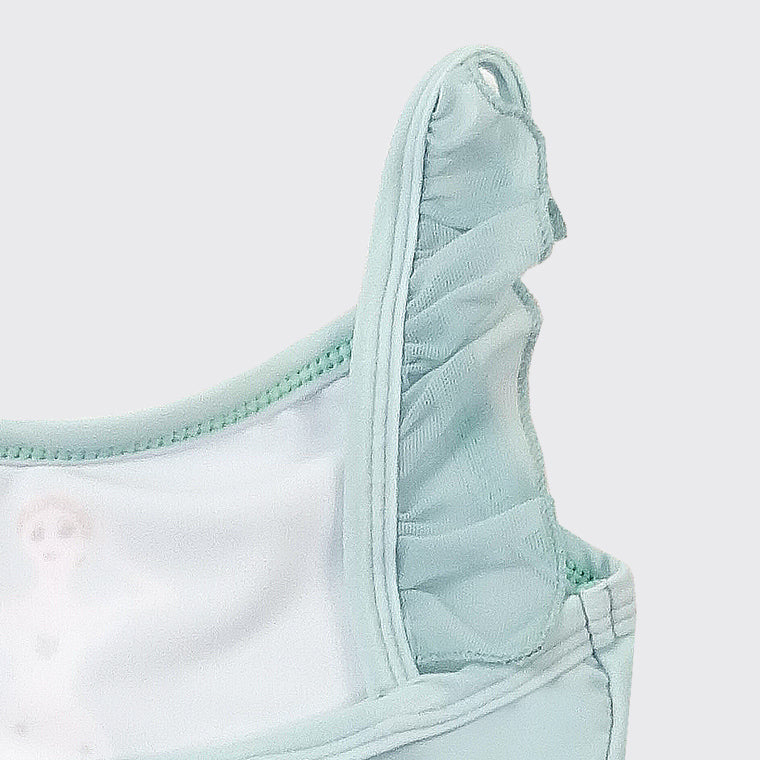 Grenouillères tutu vertes pour filles