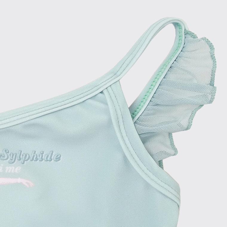 Grenouillères tutu vertes pour filles