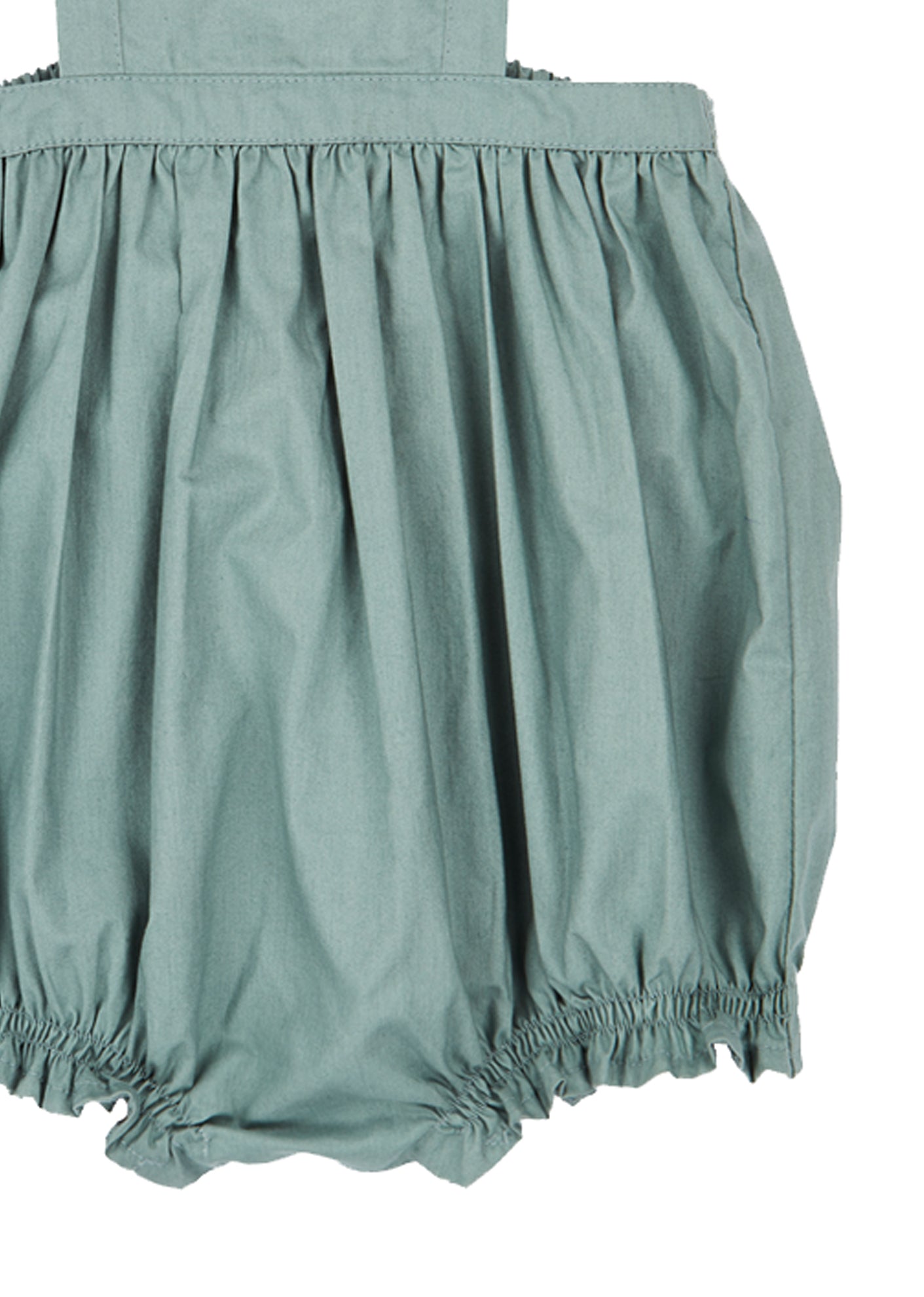 Shorts en coton cyan pour petites filles