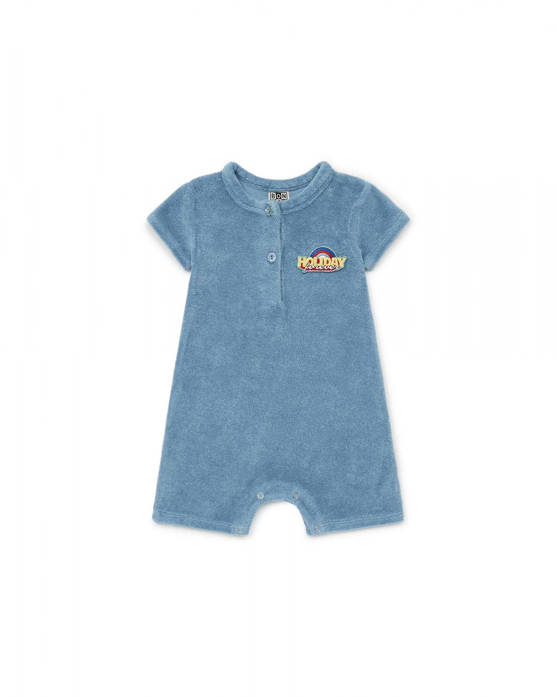 Baby Boys & Girls Blue Babysuit