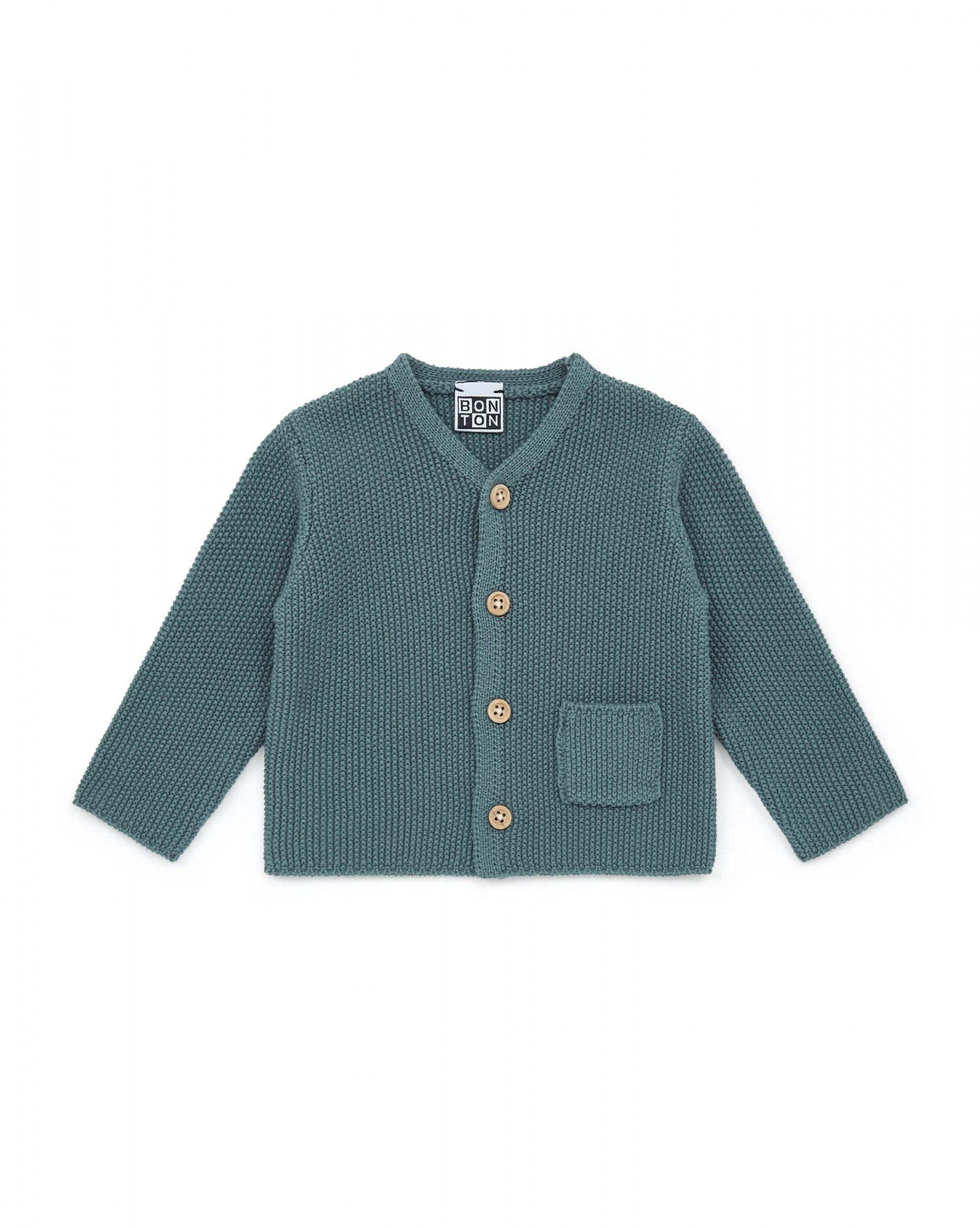 Baby Boys Dark Green Cardigan