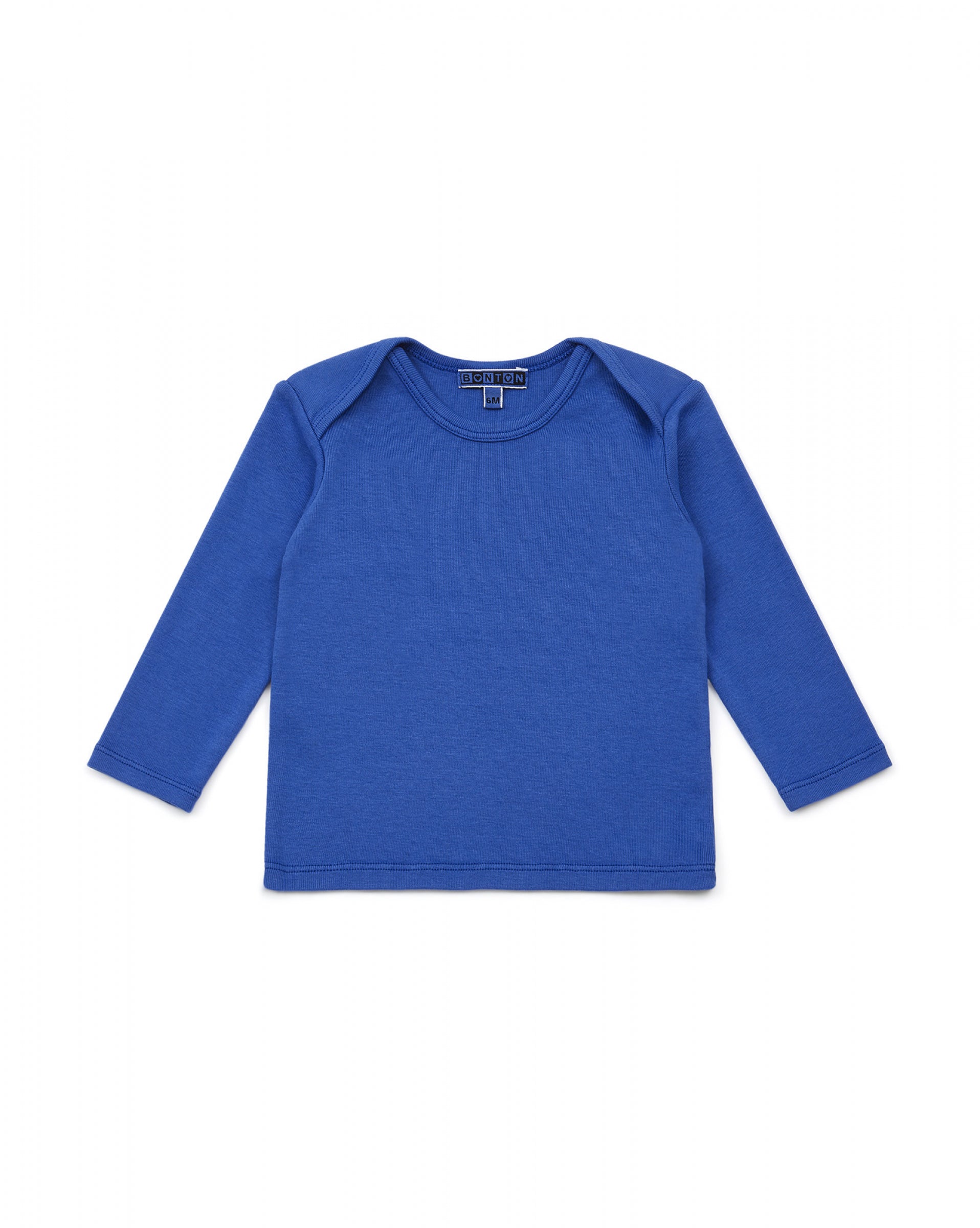 Baby Boys Blue Cotton T-Shirt