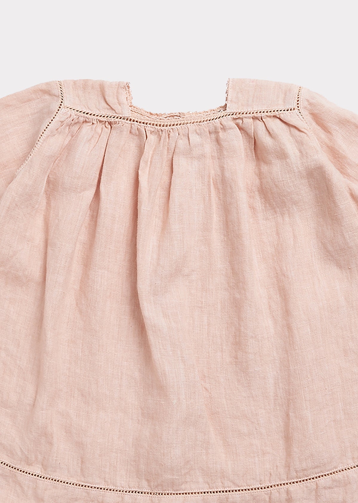 Robe rose clair pour bébé fille