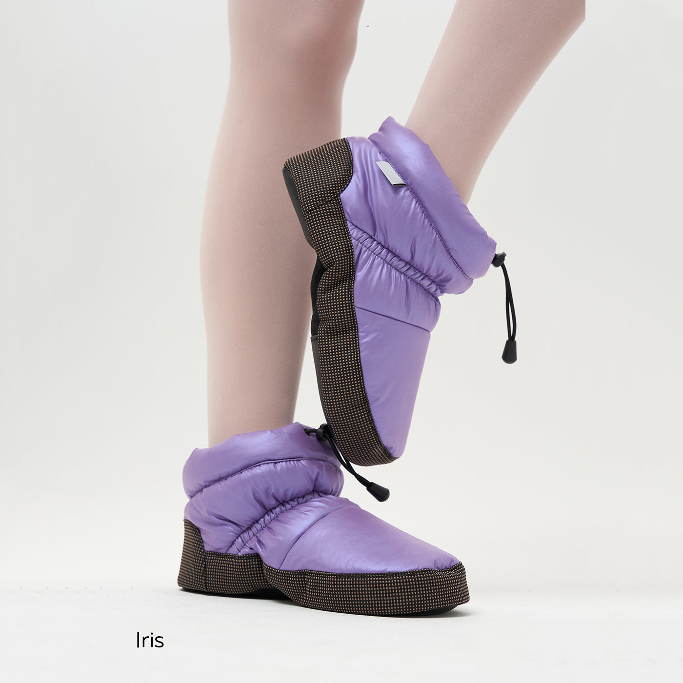 Girls Purple Ballet Warmer Boots