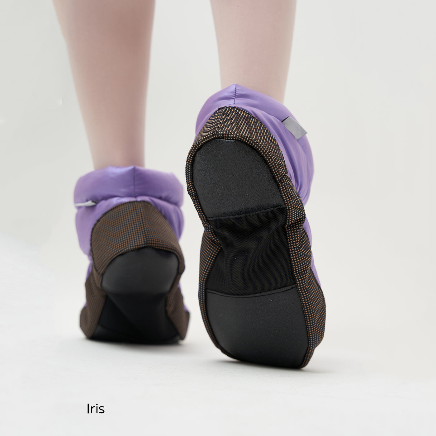 Girls Purple Ballet Warmer Boots