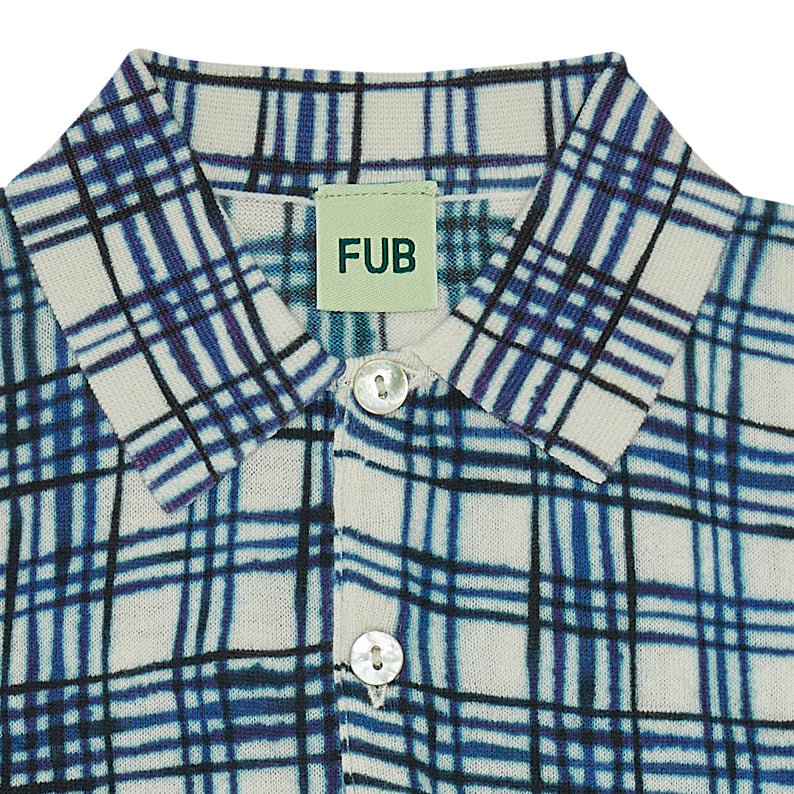 Boys & Girls Blue Check Cotton Shirt