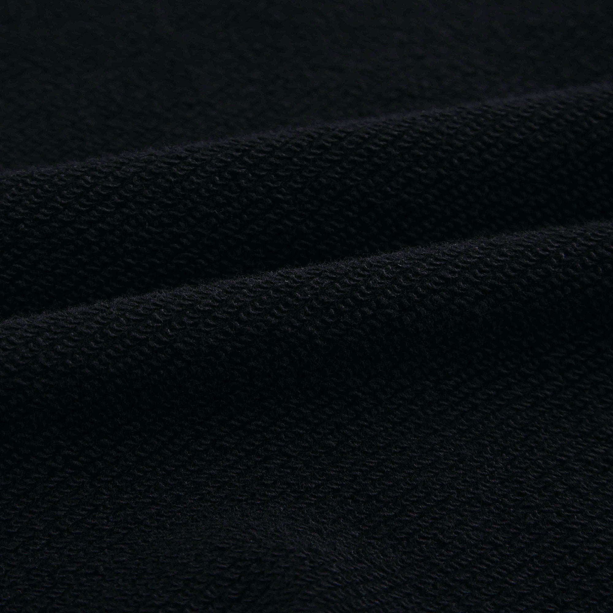Boys & Girls Black Logo Cotton Sweatshirt