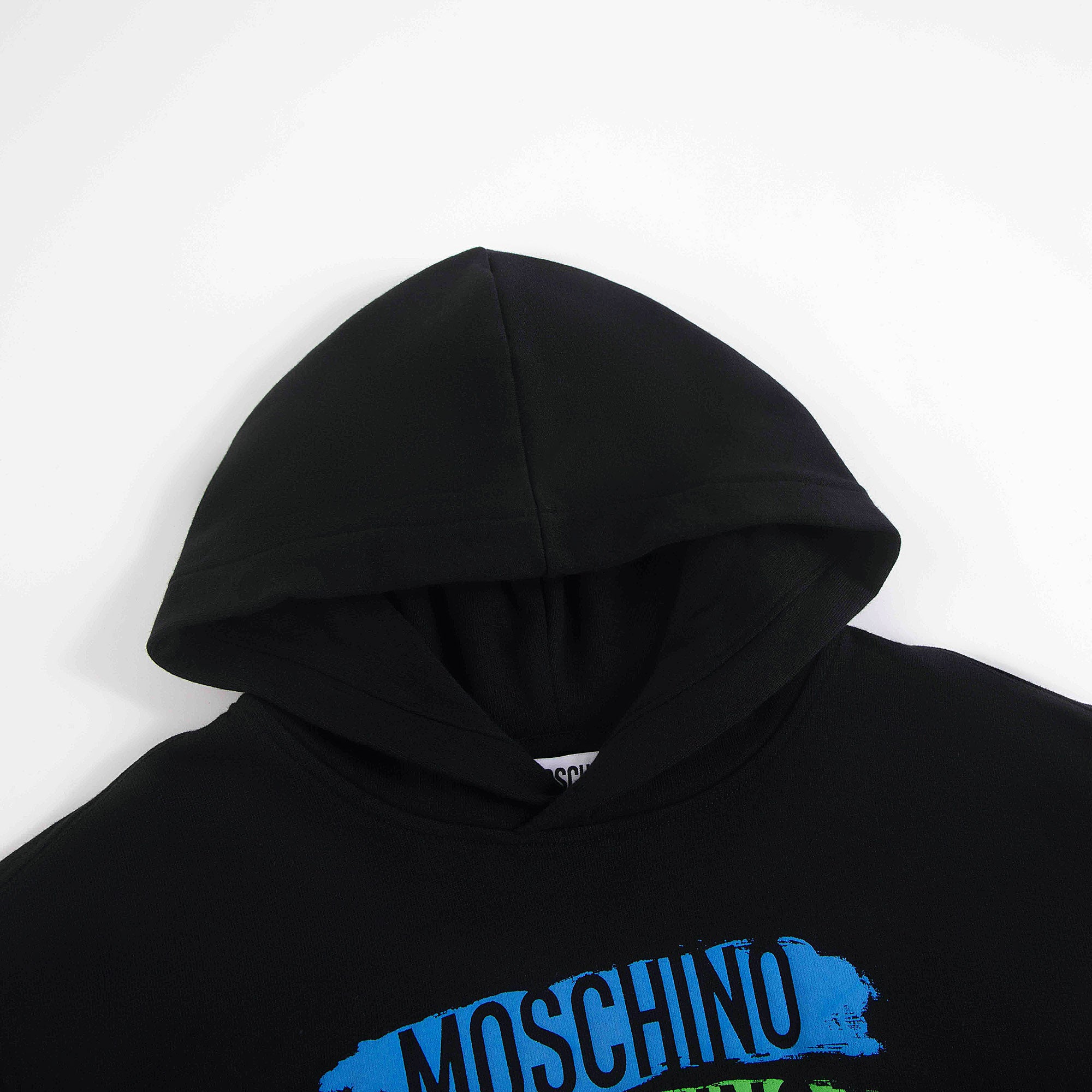 Boys & Girls Black Logo Cotton Set