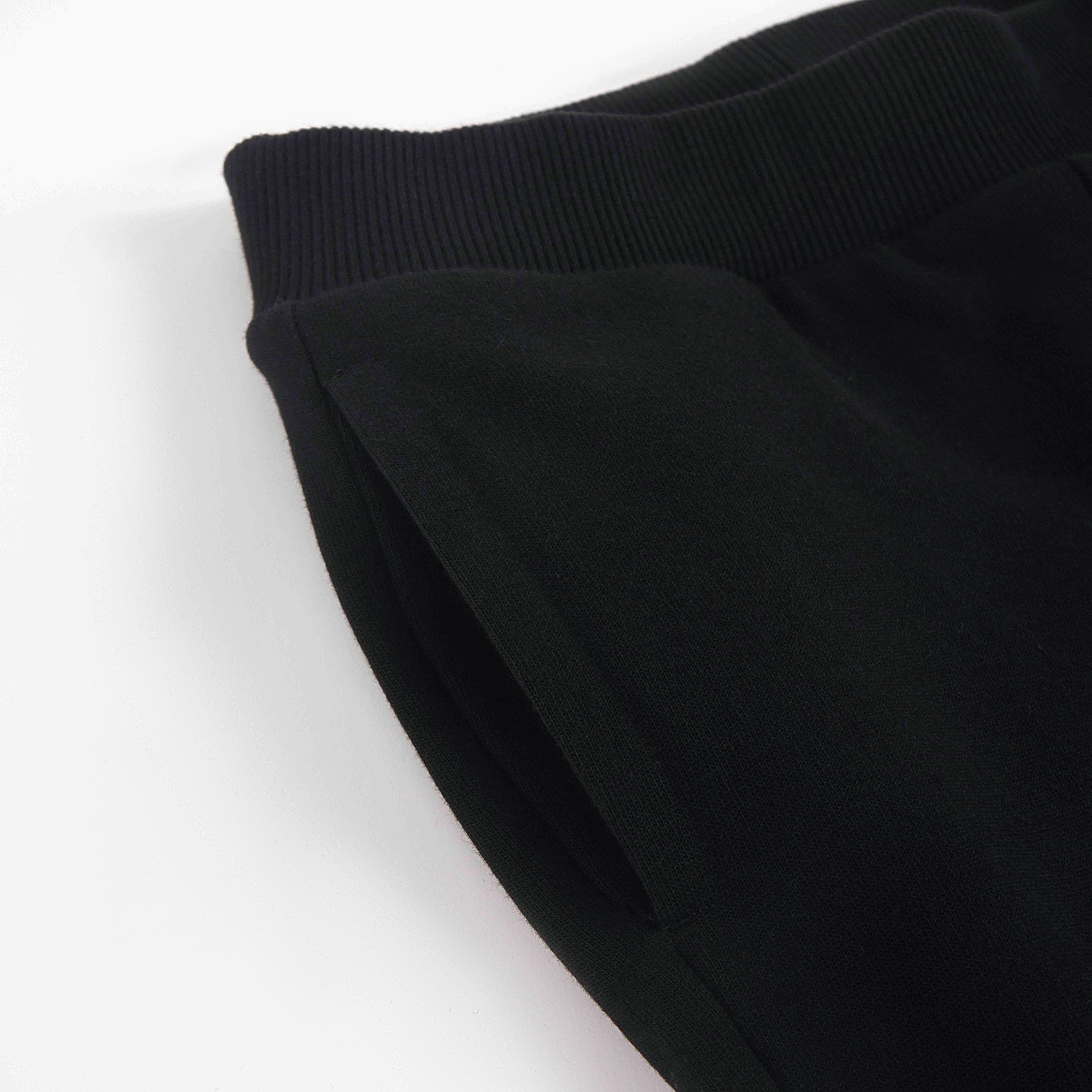 Boys & Girls Black Logo Cotton Set
