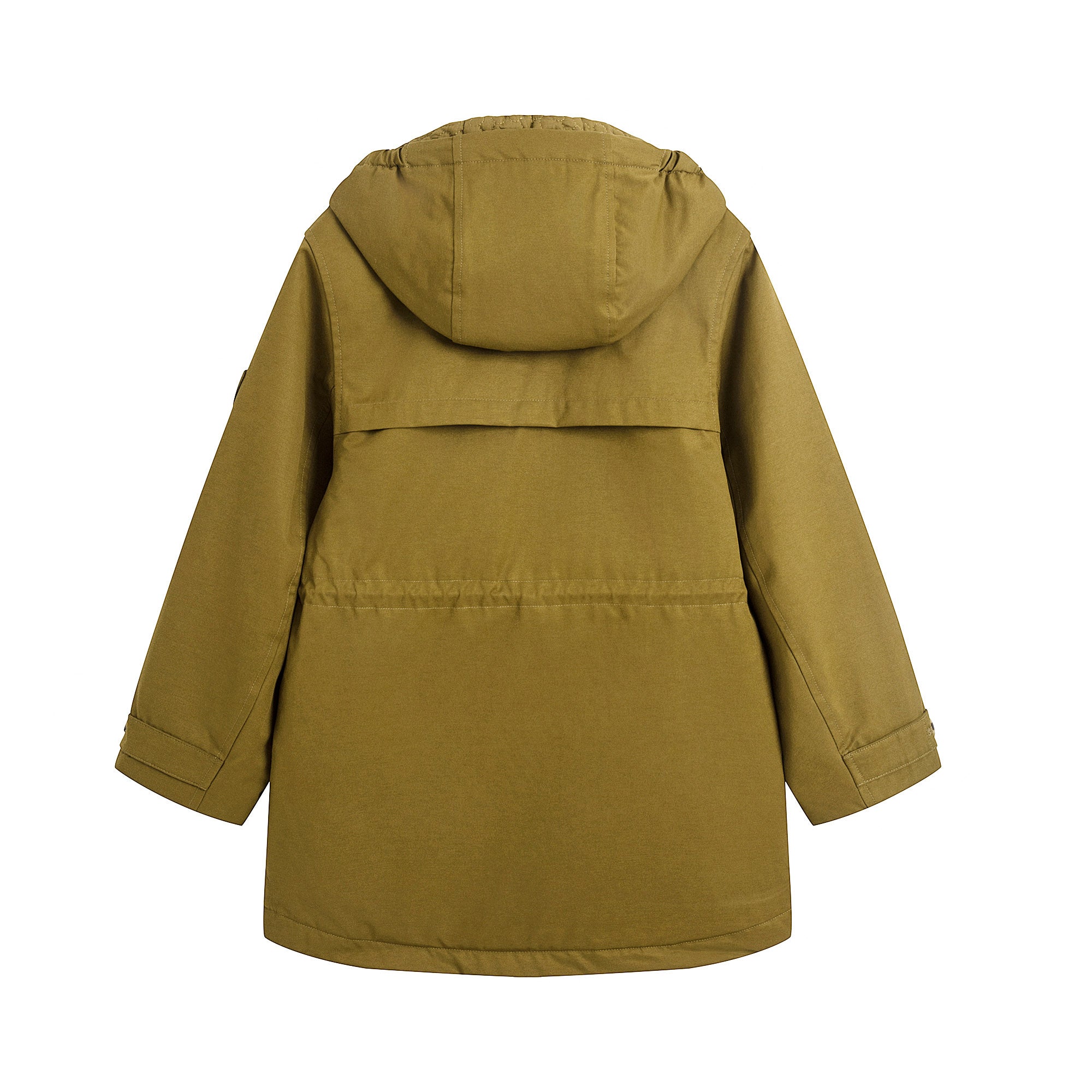 Girls Bronze Green Coat