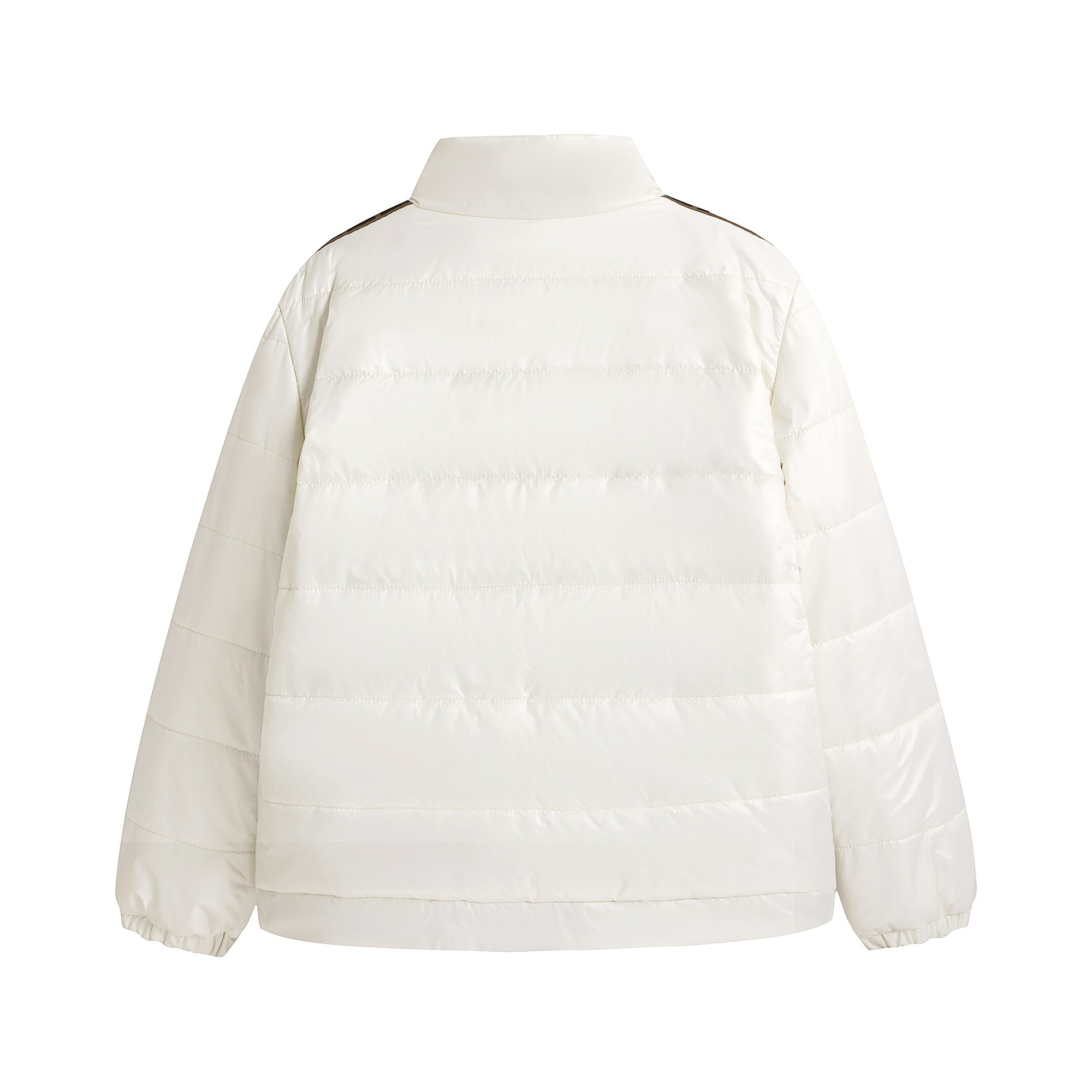 Boys & Girls White Reversible Padded Down Jacket