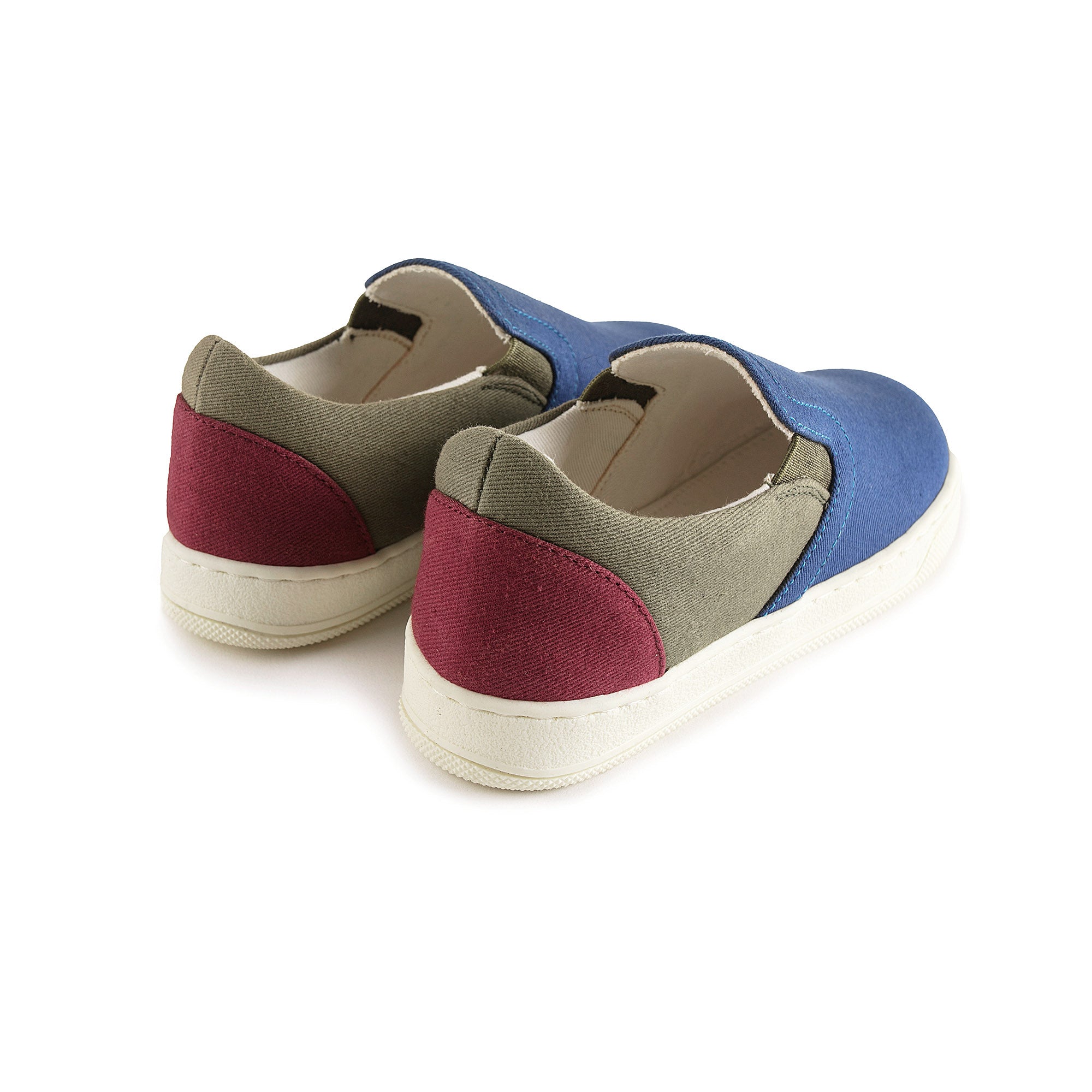 Boys & Girls Blue Cotton Shoes