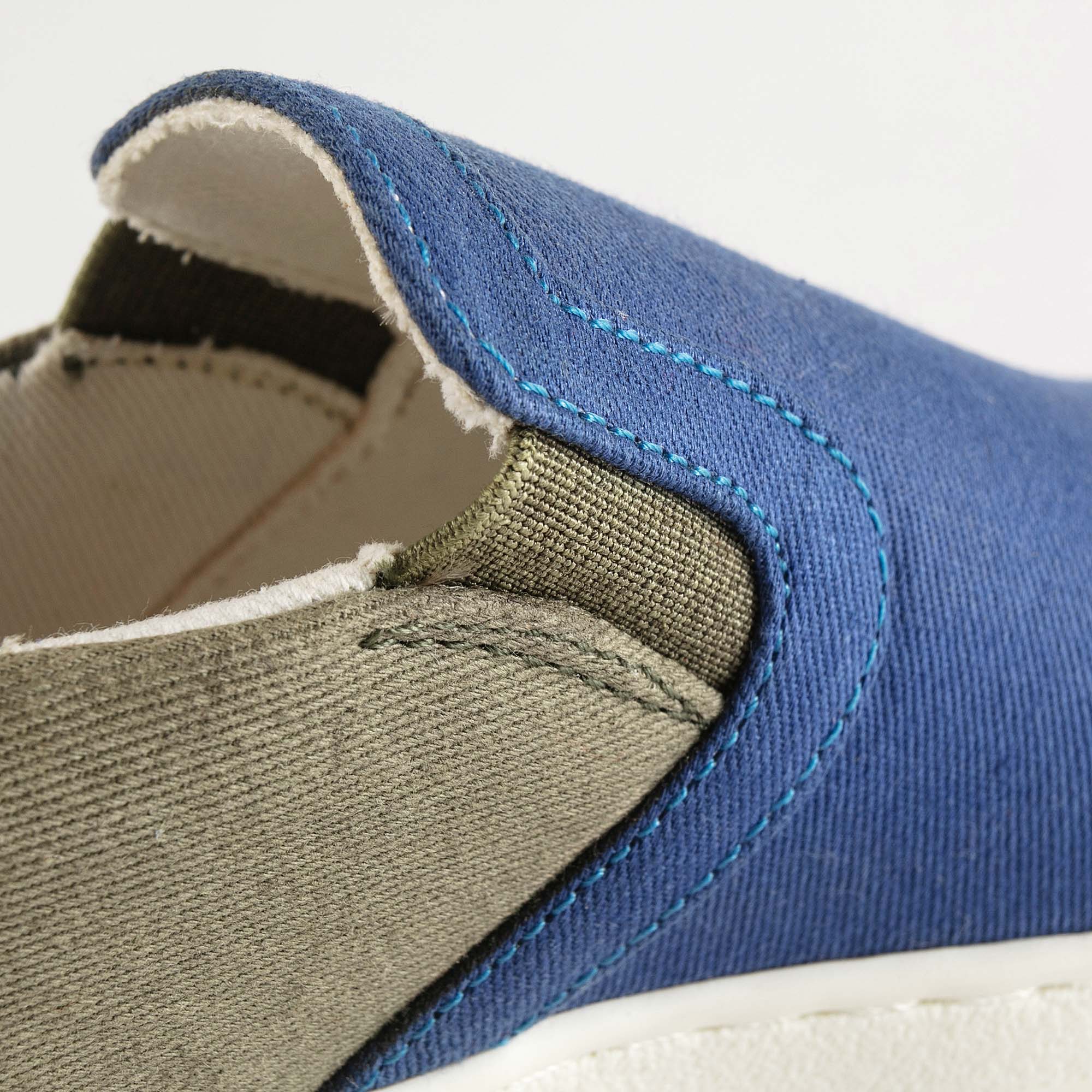 Boys & Girls Blue Cotton Shoes