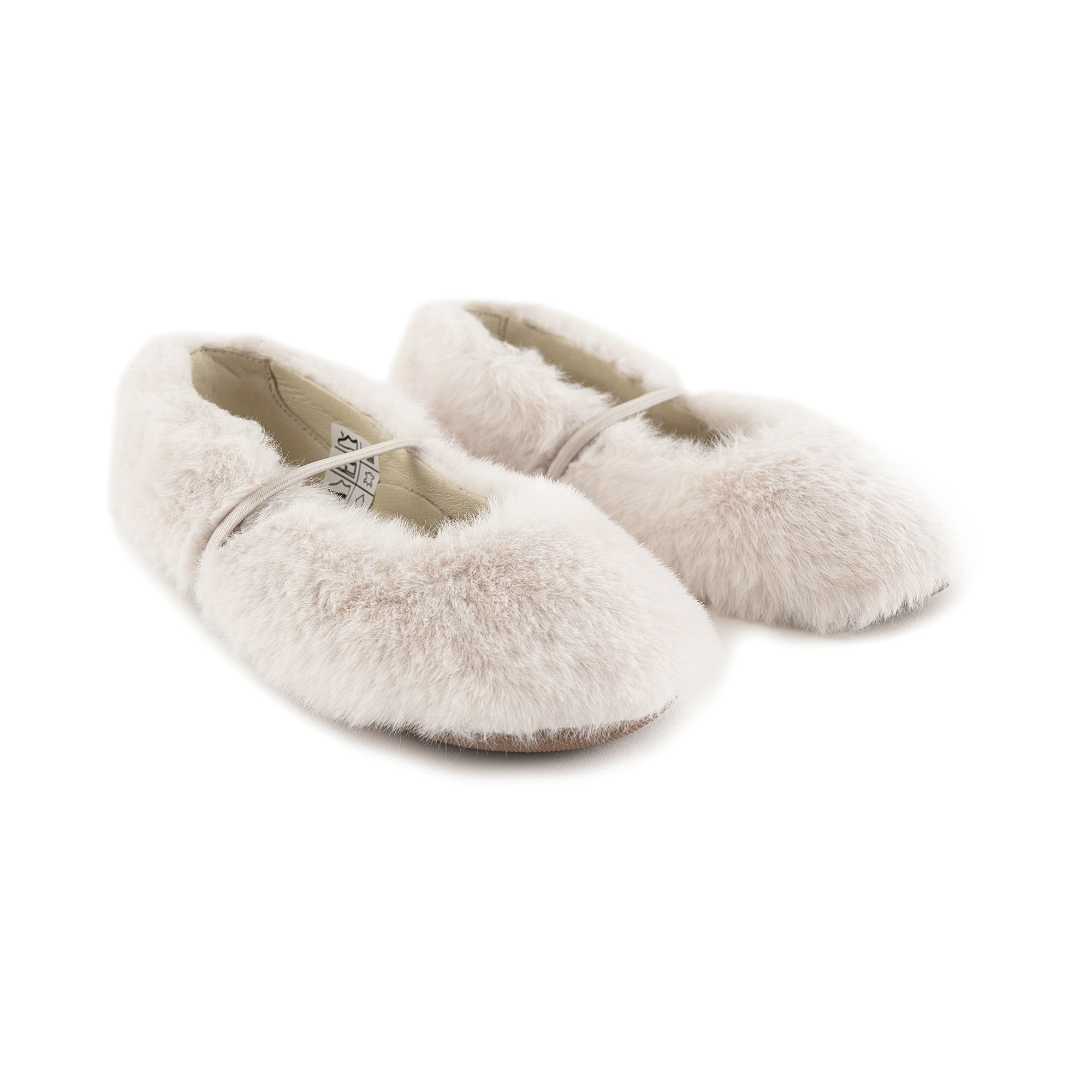 Girls Ivory Ballet Shoes