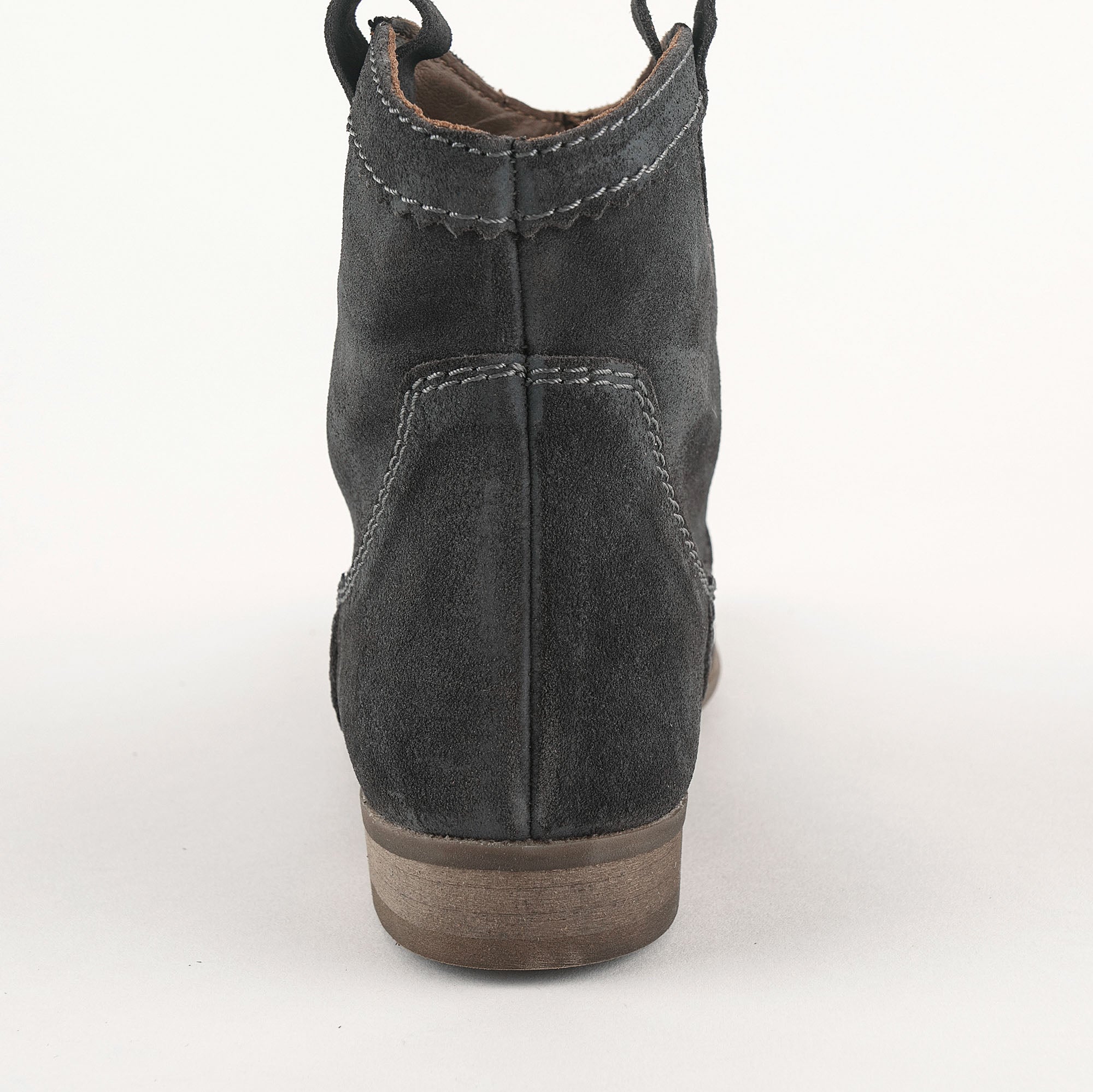 Girls Grey Short Boots