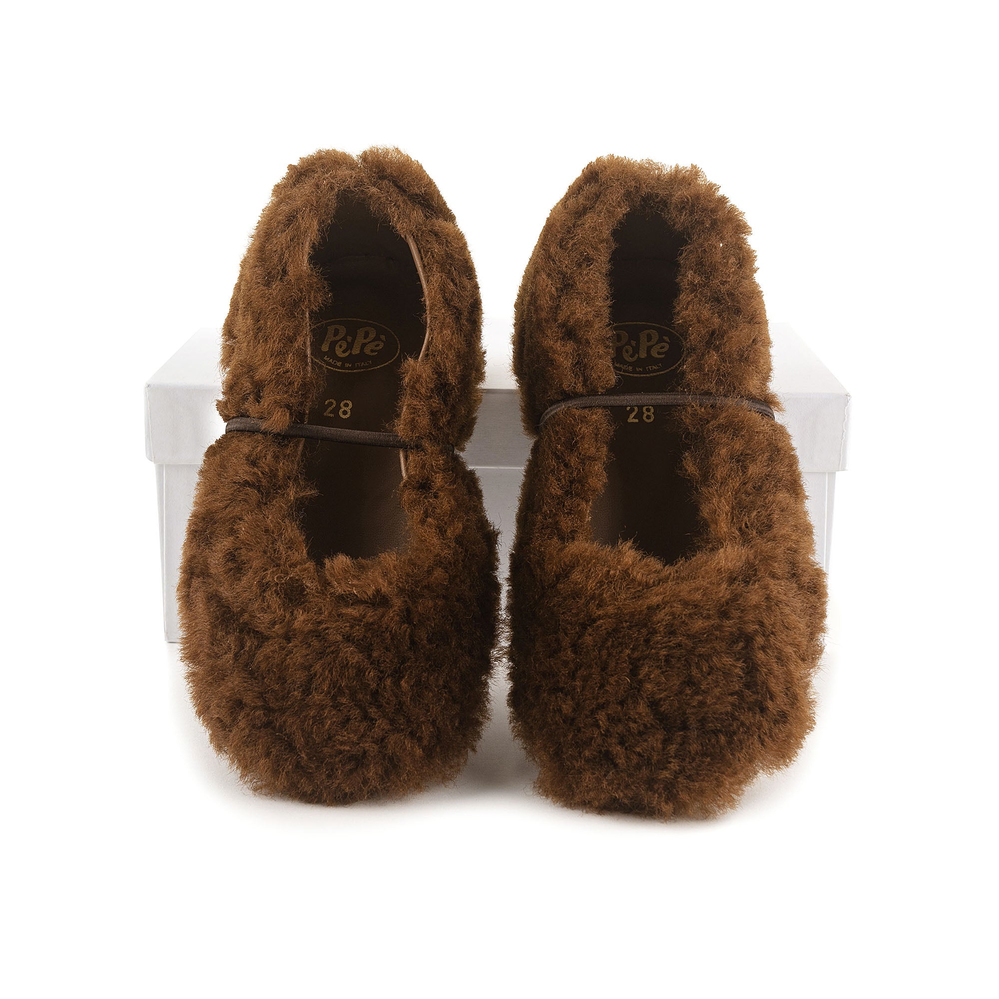 Girls Brown Ballet Shoes