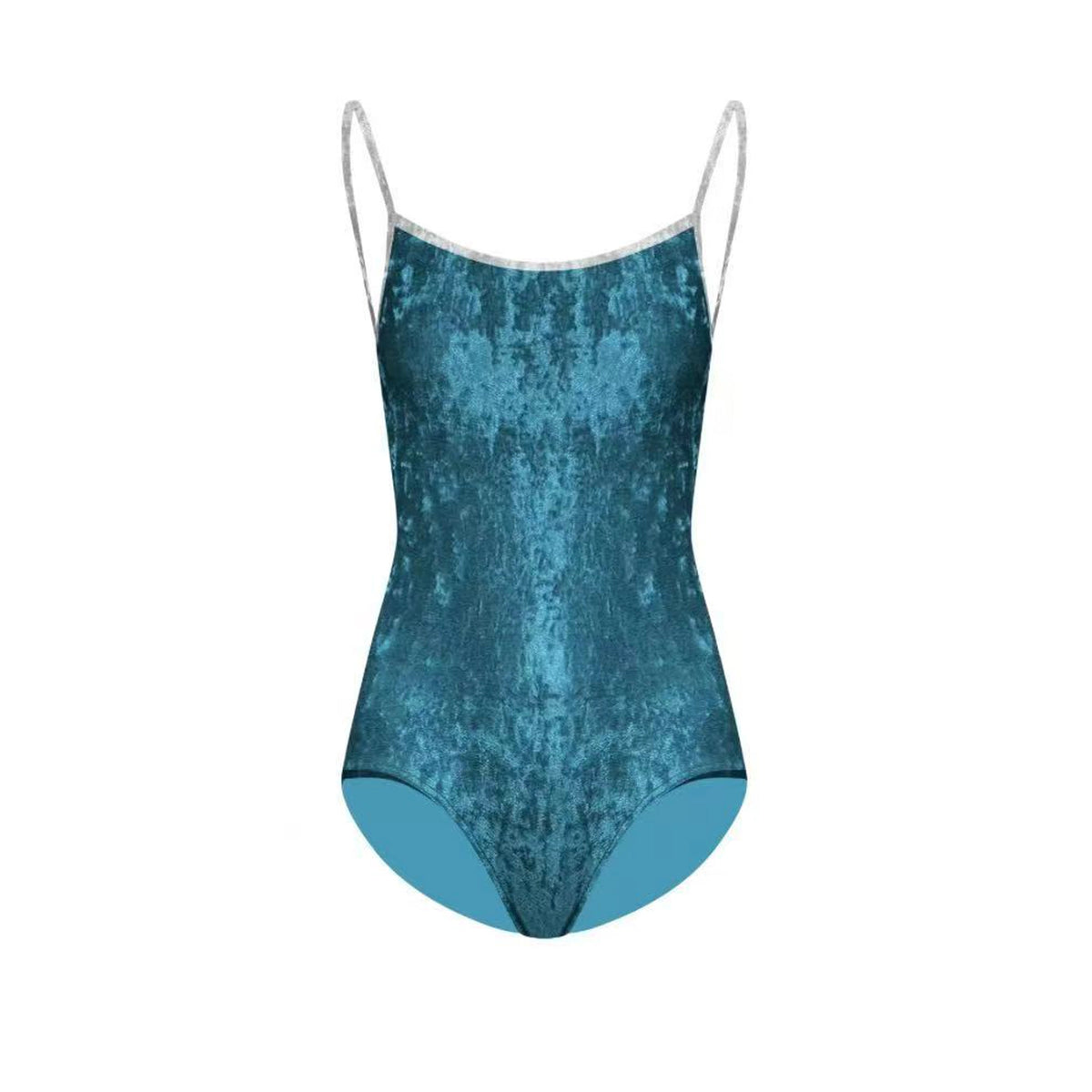 Grenouillères de ballet bleues "Daniela/CV-Juniper/CV-Silver"