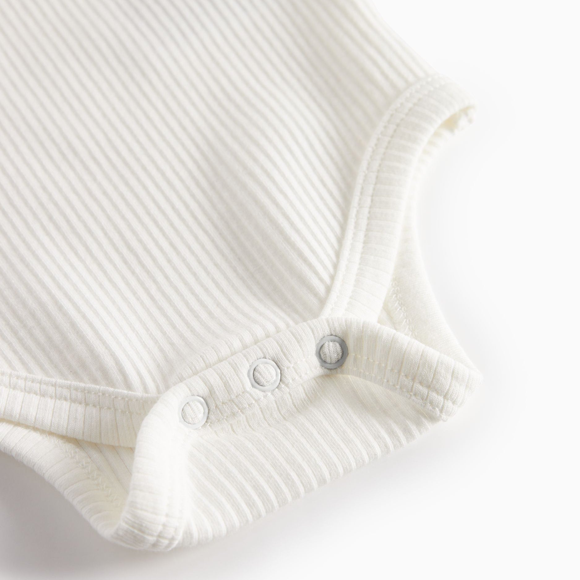 Baby Boys & Girls White Babysuit
