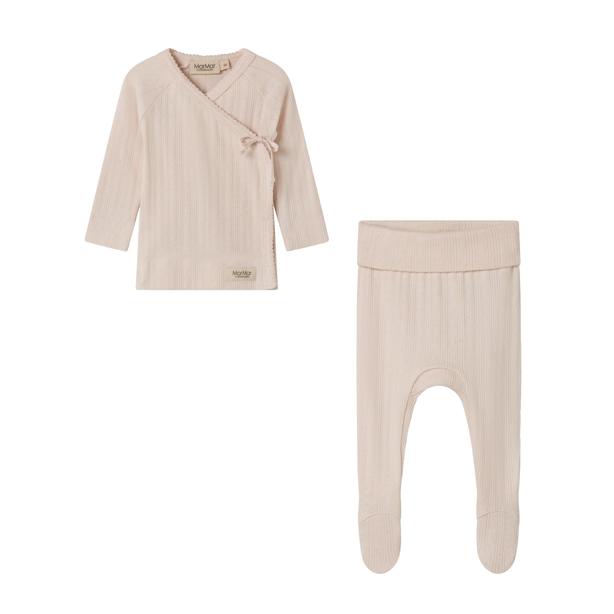 Baby Boys & Girls Misty Pink Cotton Set