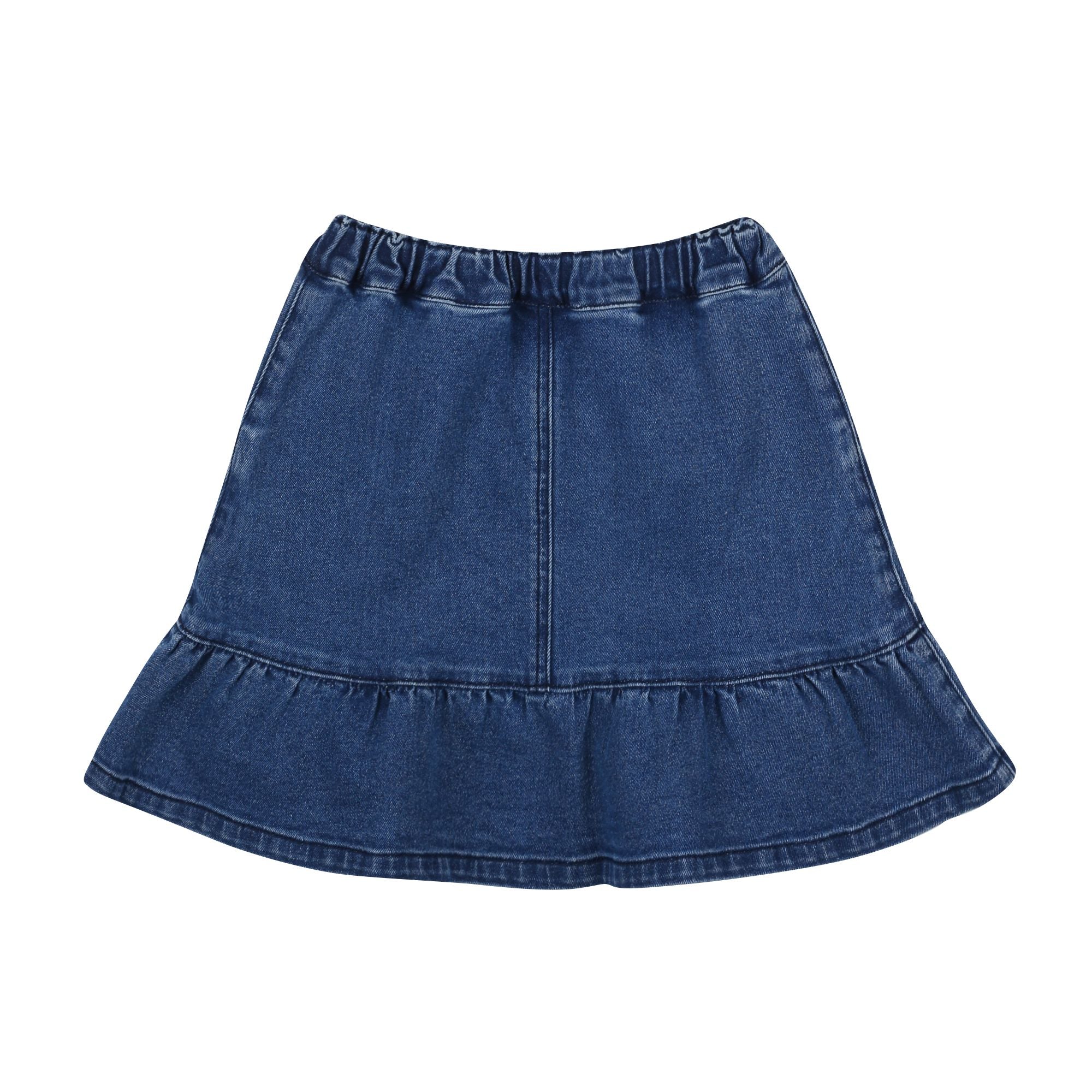 Girls Blue Denim Skirt