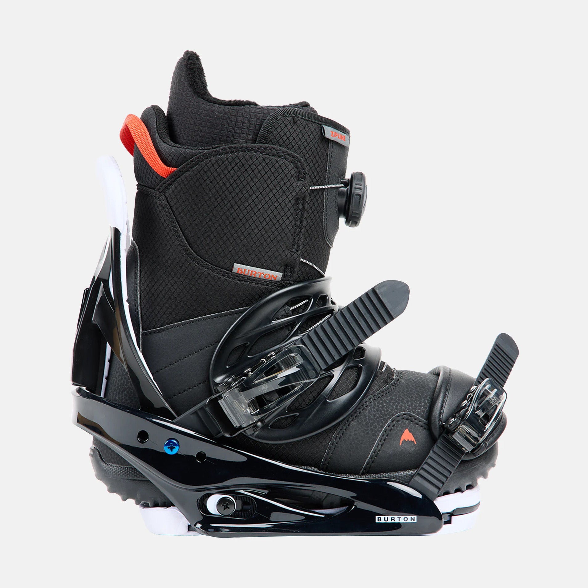 Boys & Girls Black "Re:Flex" Snowboard Bindings