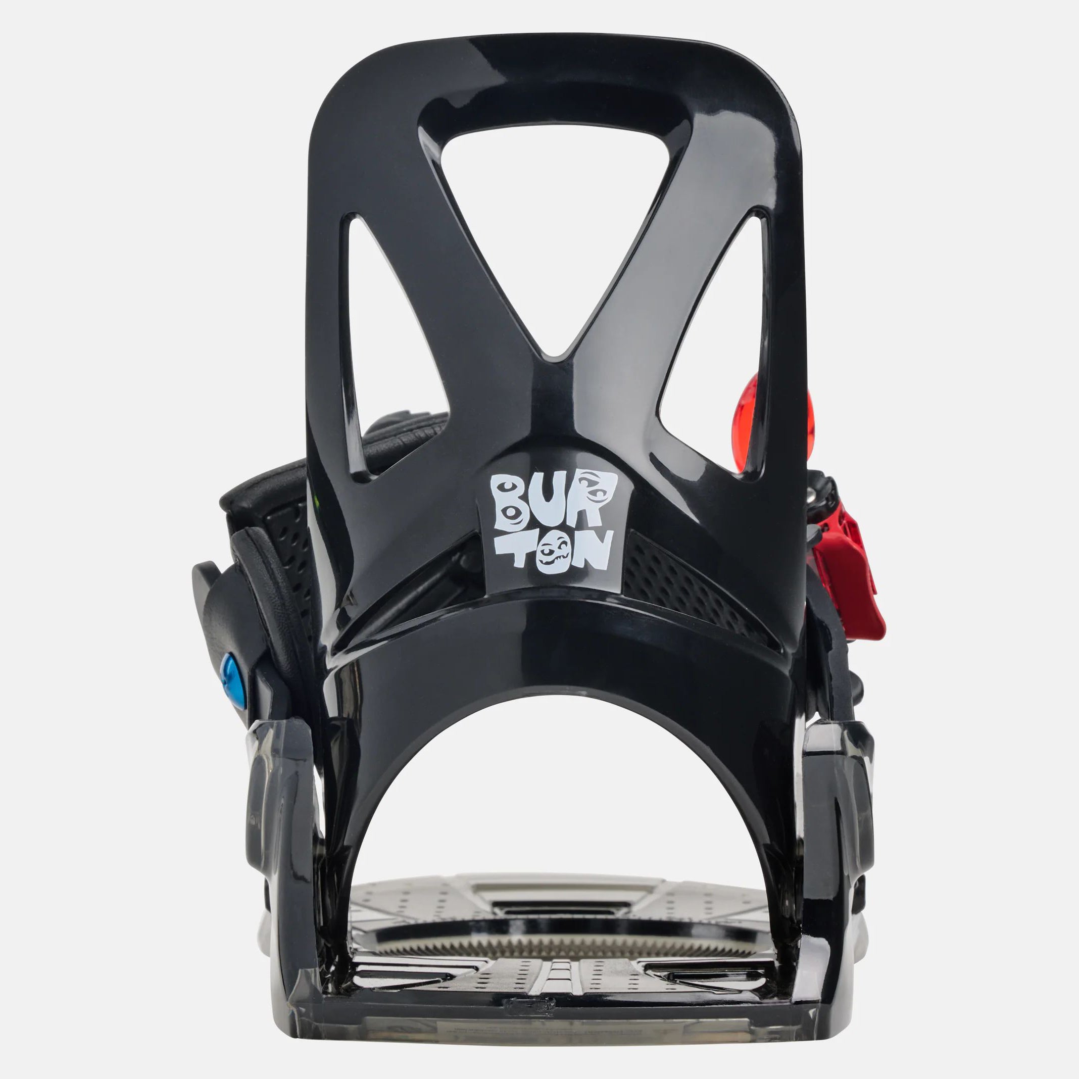 Boys & Girls Black "Grom Disc" Snowboard Bindings