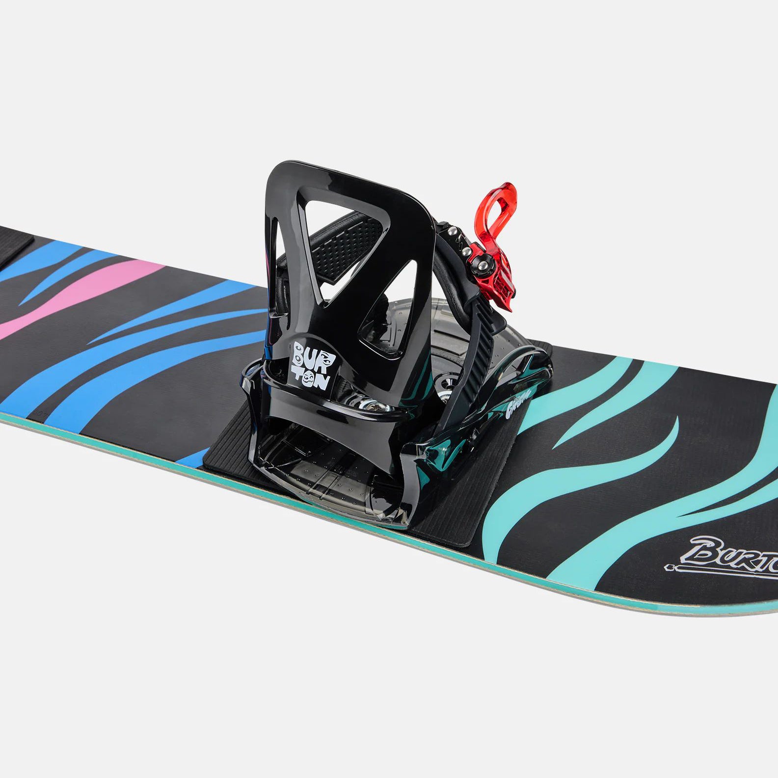 Boys & Girls Black "Grom Disc" Snowboard Bindings