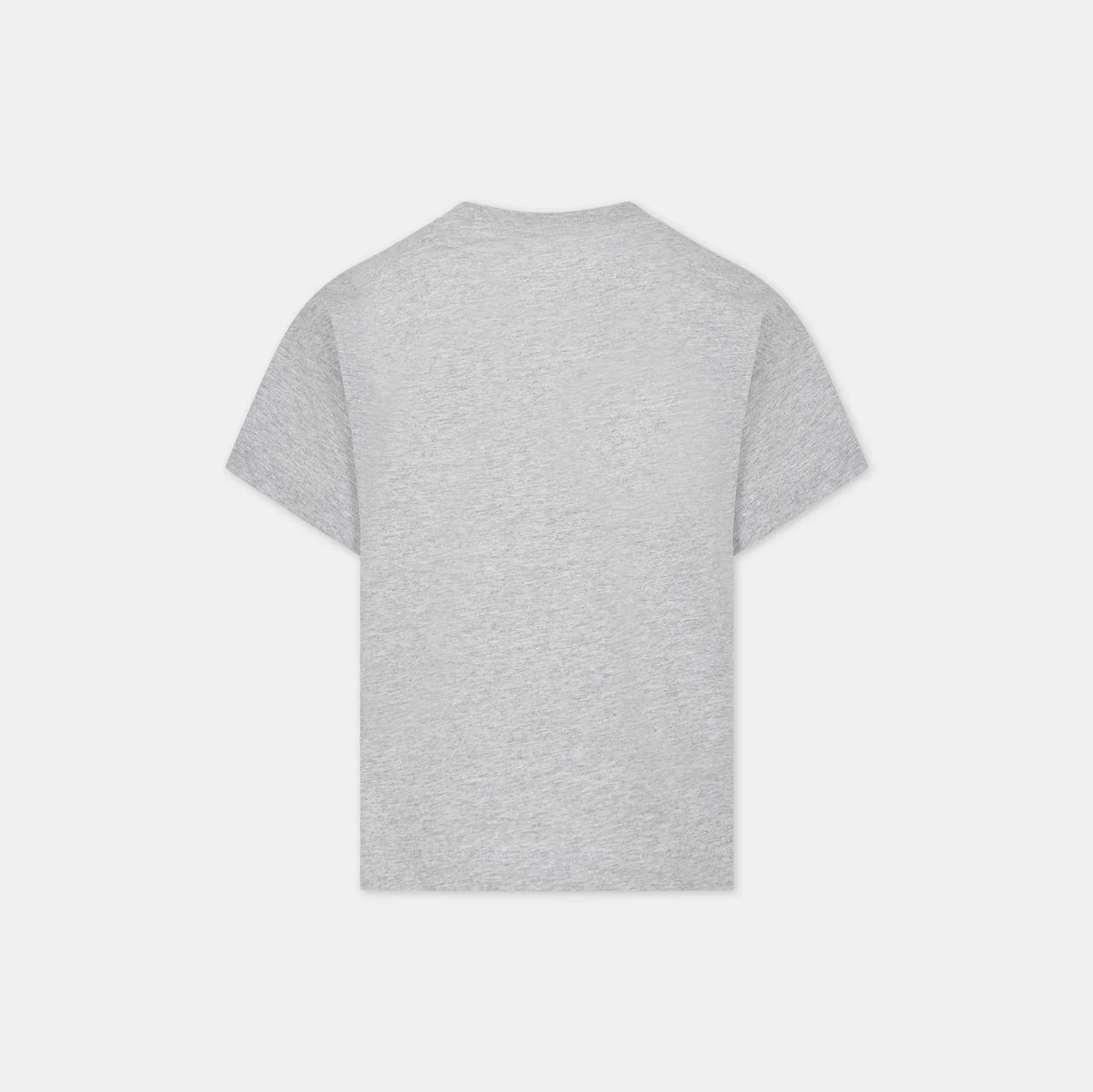 Boys & Girls Grey Printed Cotton T-Shirt