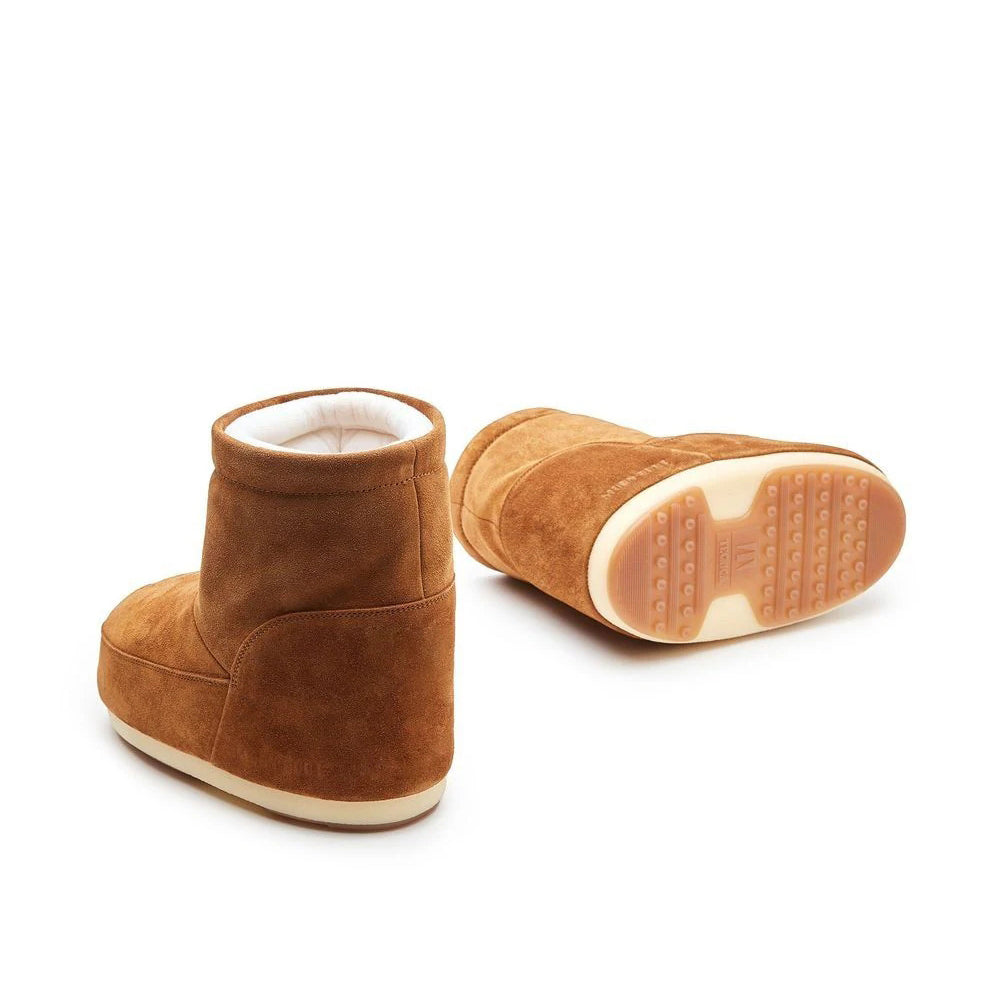 Women Brown "ICON LOW" Boots