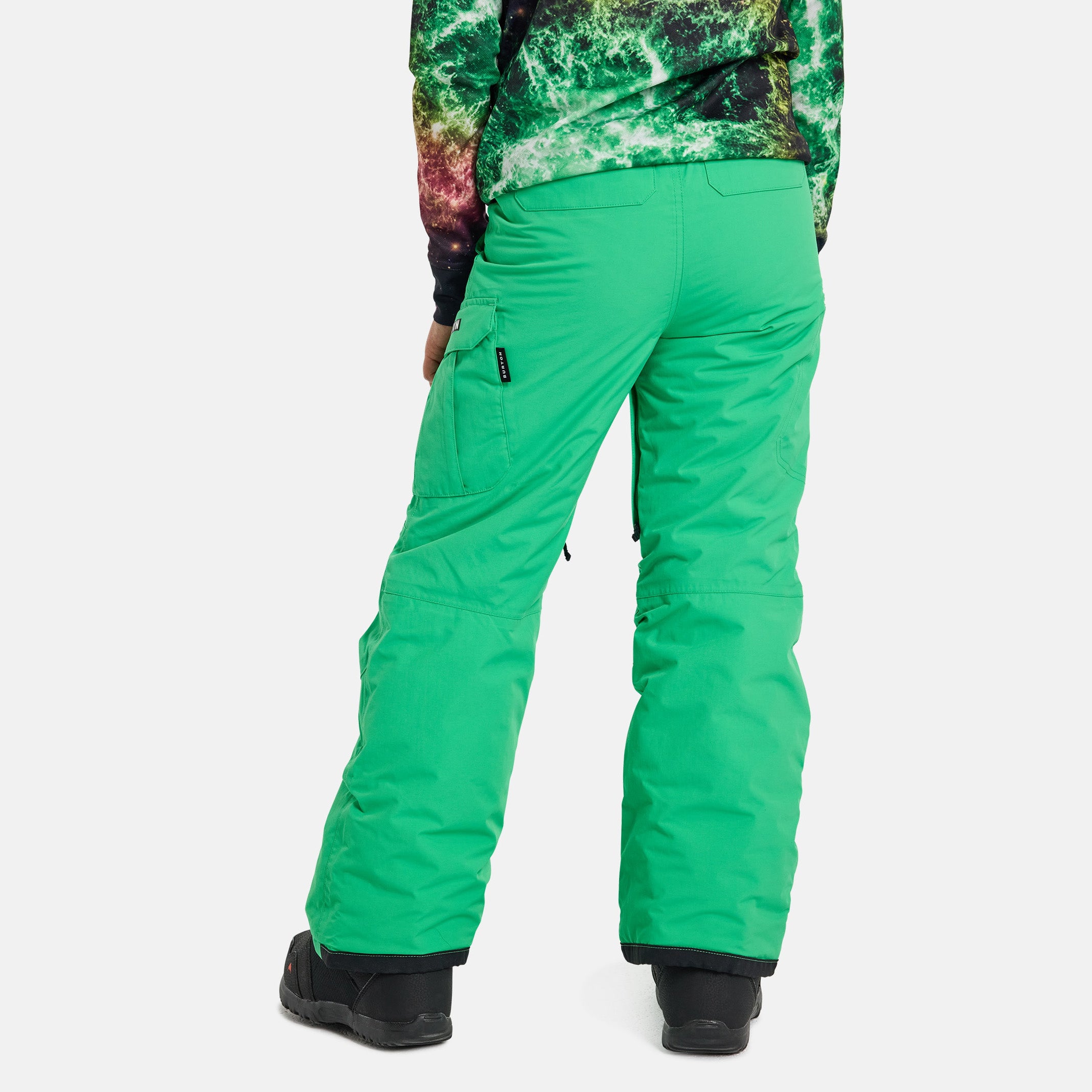 Boys & Girls Green Snow Trousers