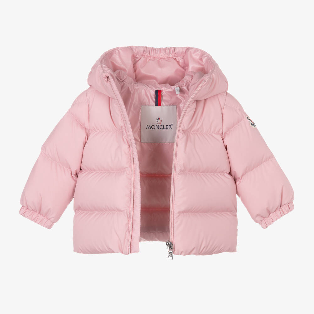 Baby Girls Pink "SHARON" Padded Down Jacket