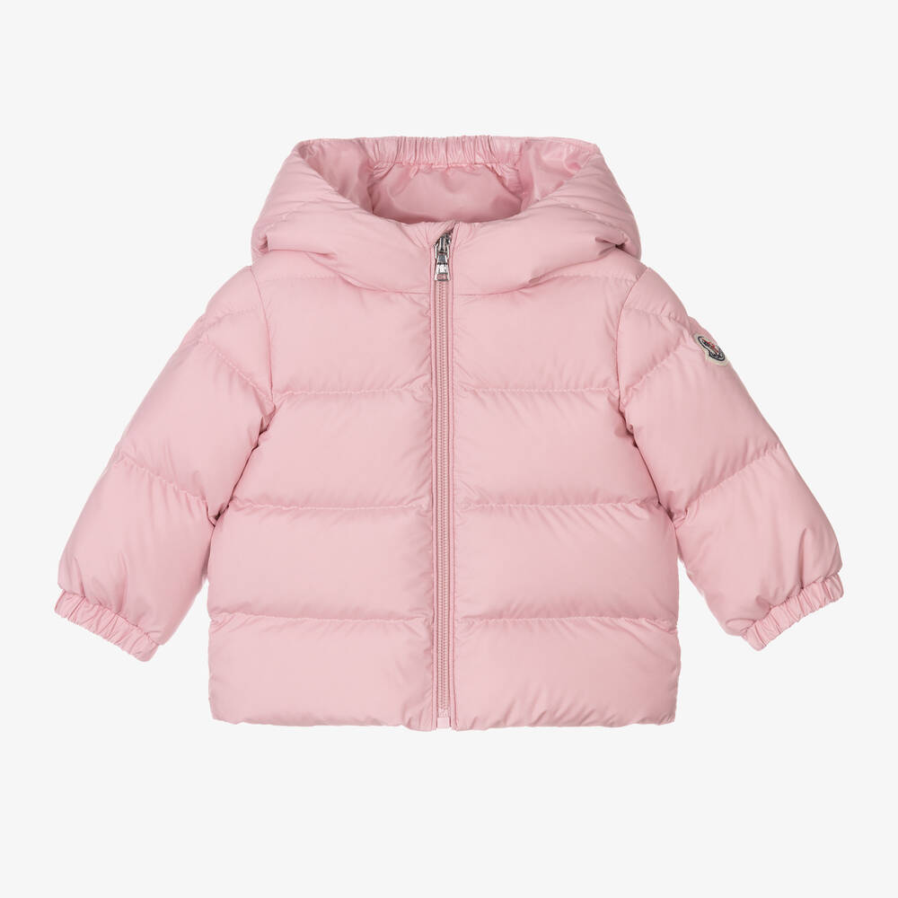 Baby Girls Pink "SHARON" Padded Down Jacket