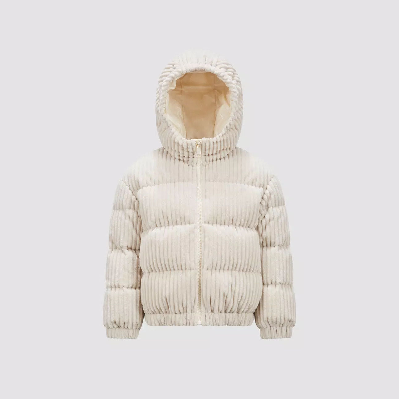 Girls Beige "ARLINE" Padded Down Jacket