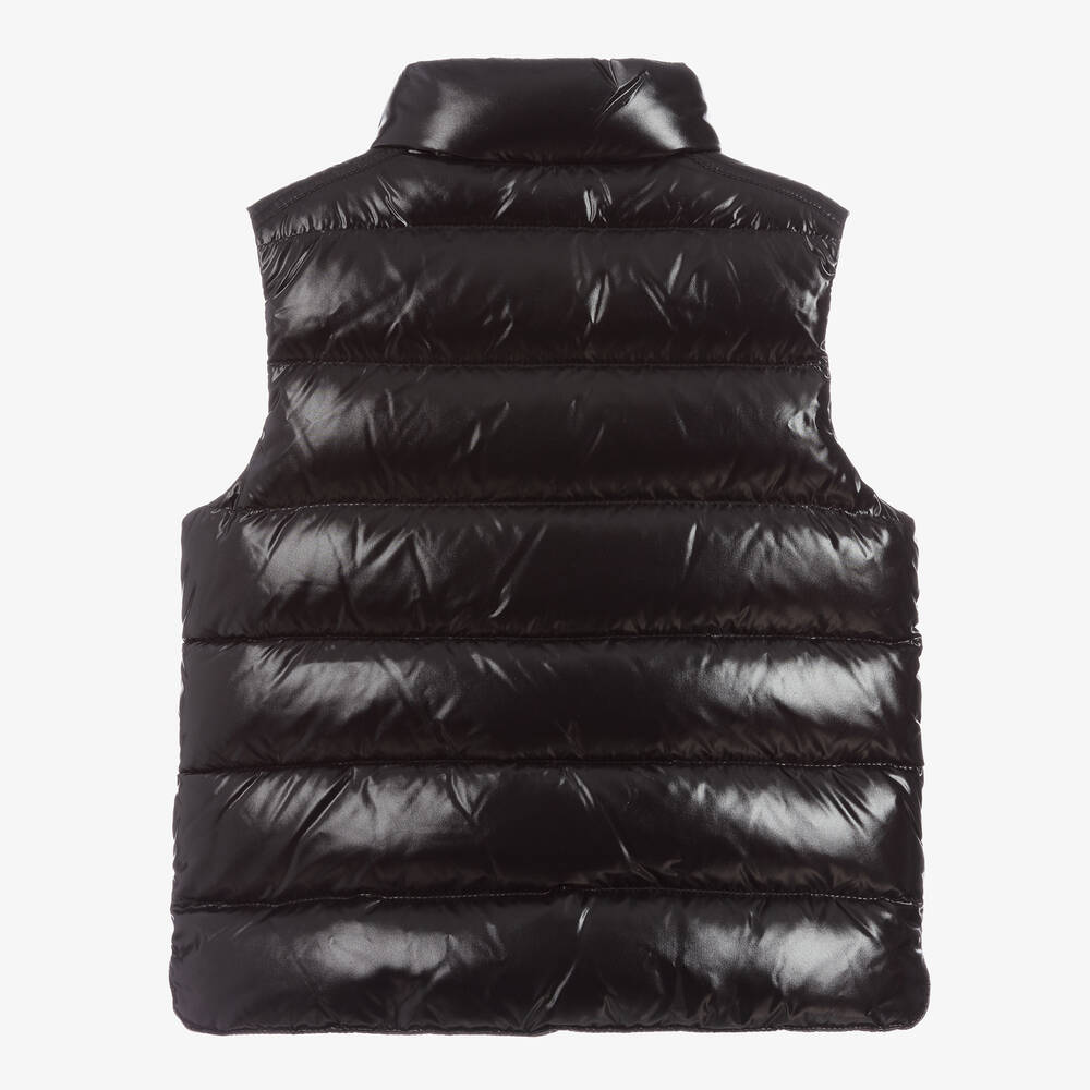 Boys & Girls Black "TIB" Padded Down Gilet