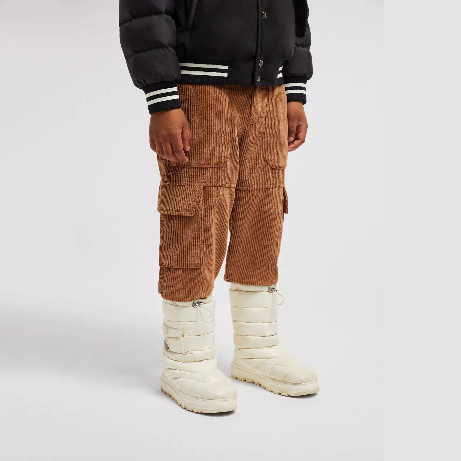Boys & Girls White Snow Boots