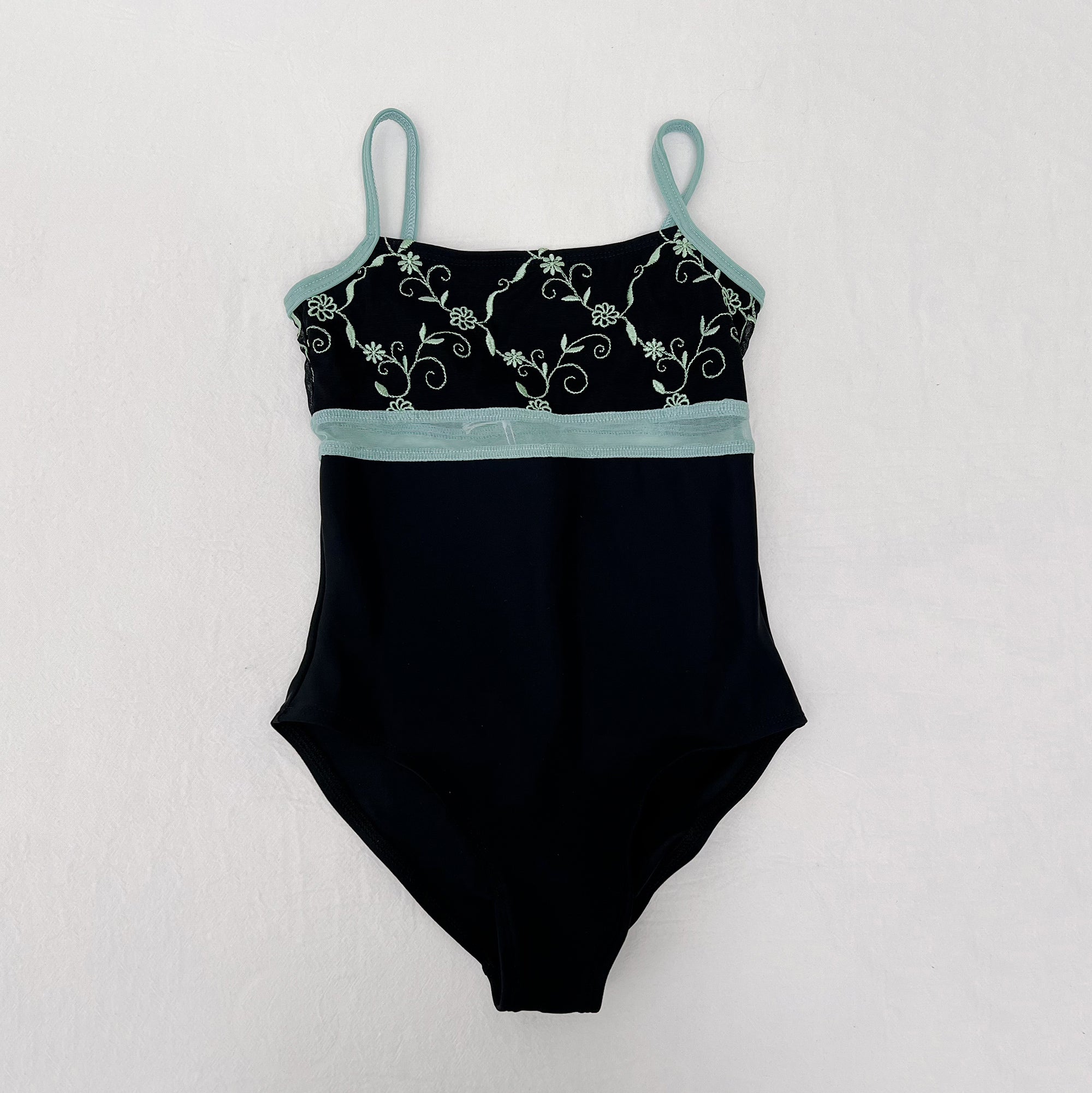 Girls Black"BRIGID"Ballet Onesies(KC17038-C50/L13+TRD20+TP13)