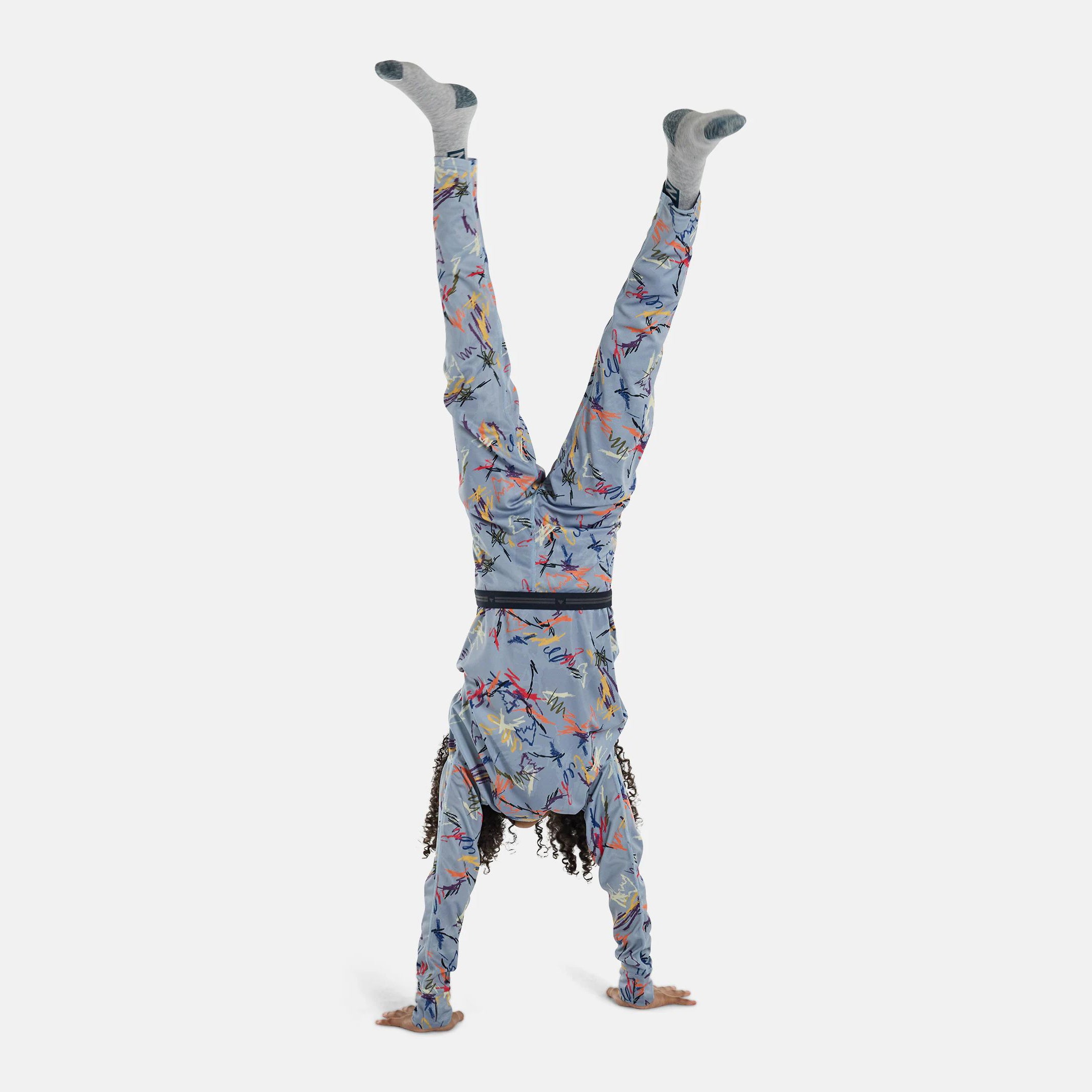 Boys & Girls Blue Printed Snow Quick-drying Set