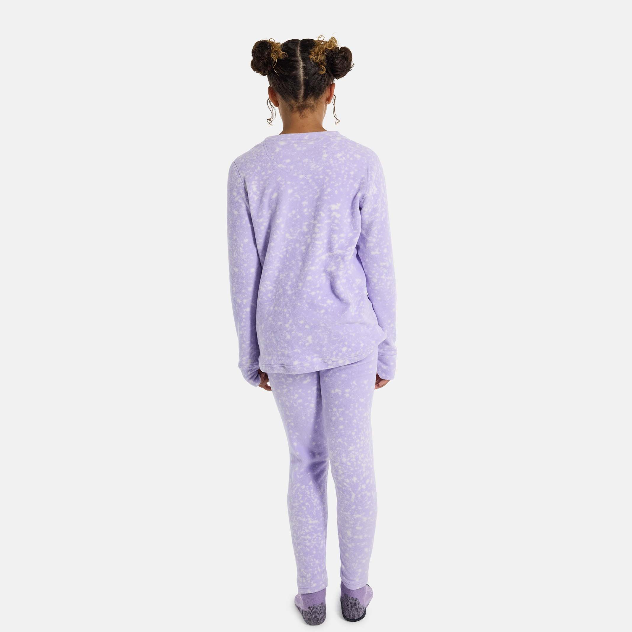 Boys & Girls Purple Fleece Warmer Set
