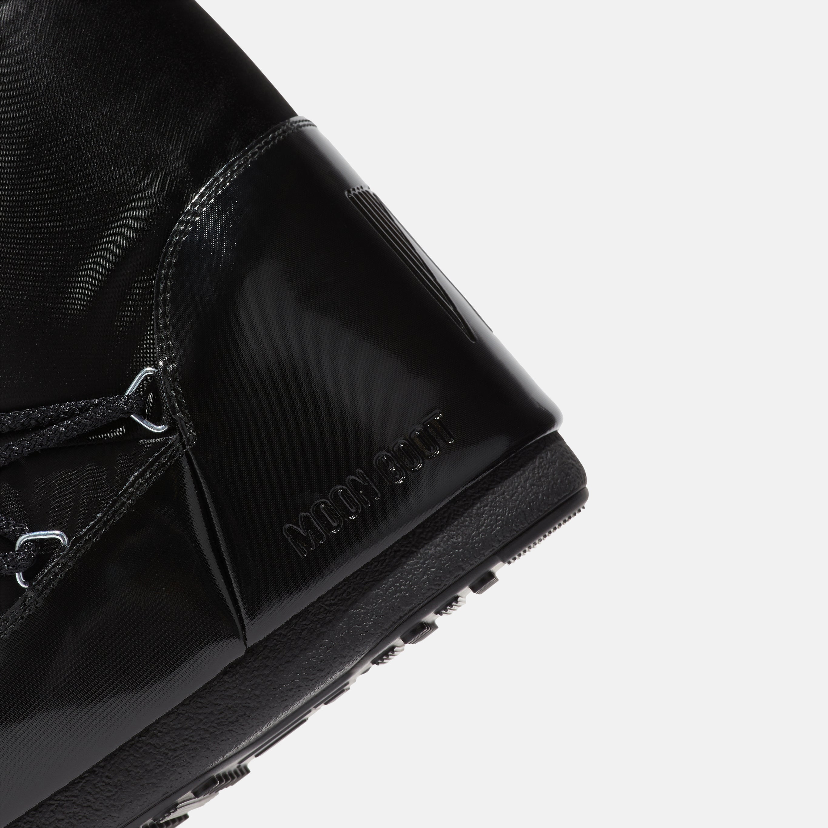 Girls Black "ICON" Mid Boots