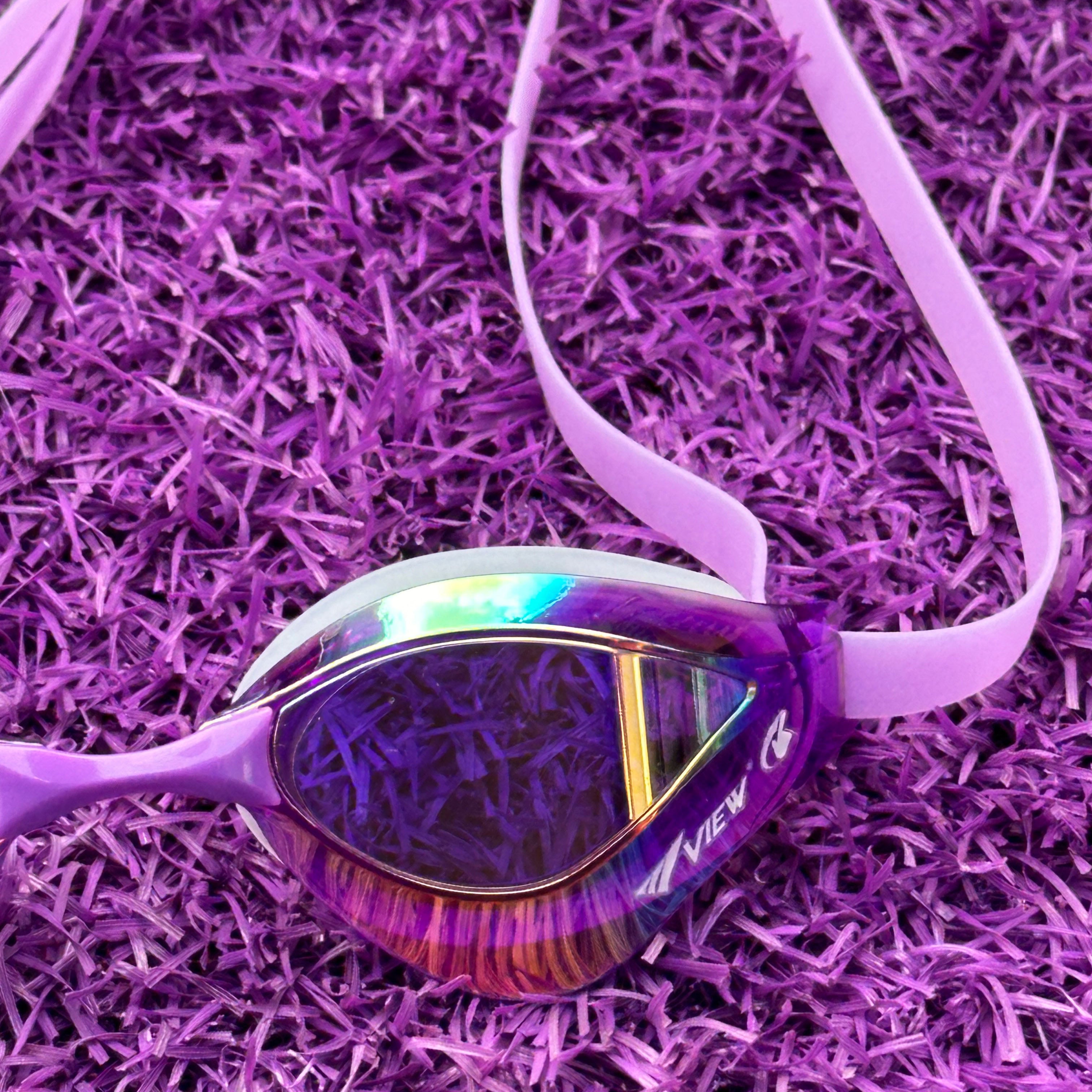 Adult Purple Racing Goggles(V230ASAMC/VOGO)