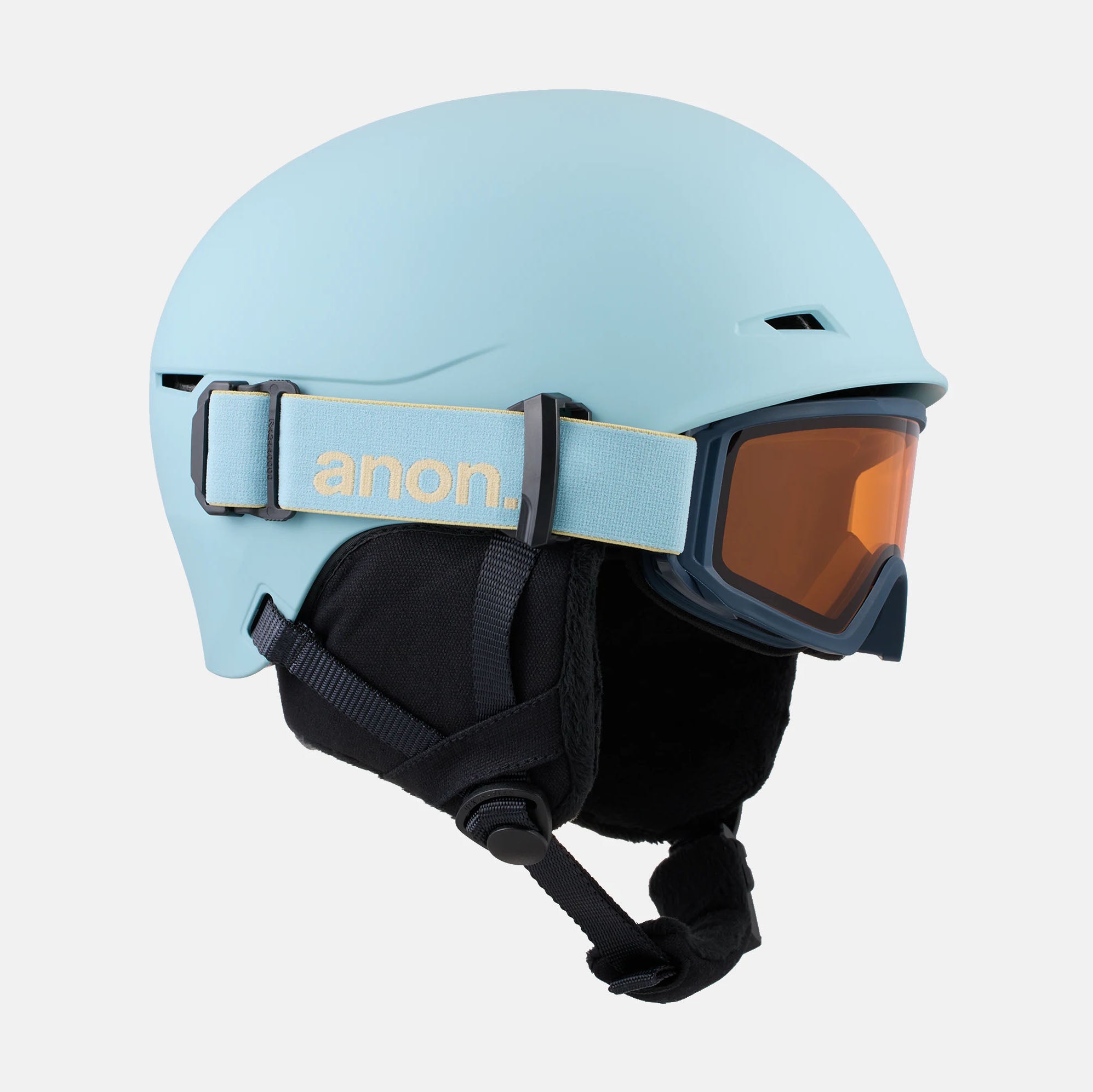 Boys & Girls Light Blue "ANON DEFINE" Ski Helmet