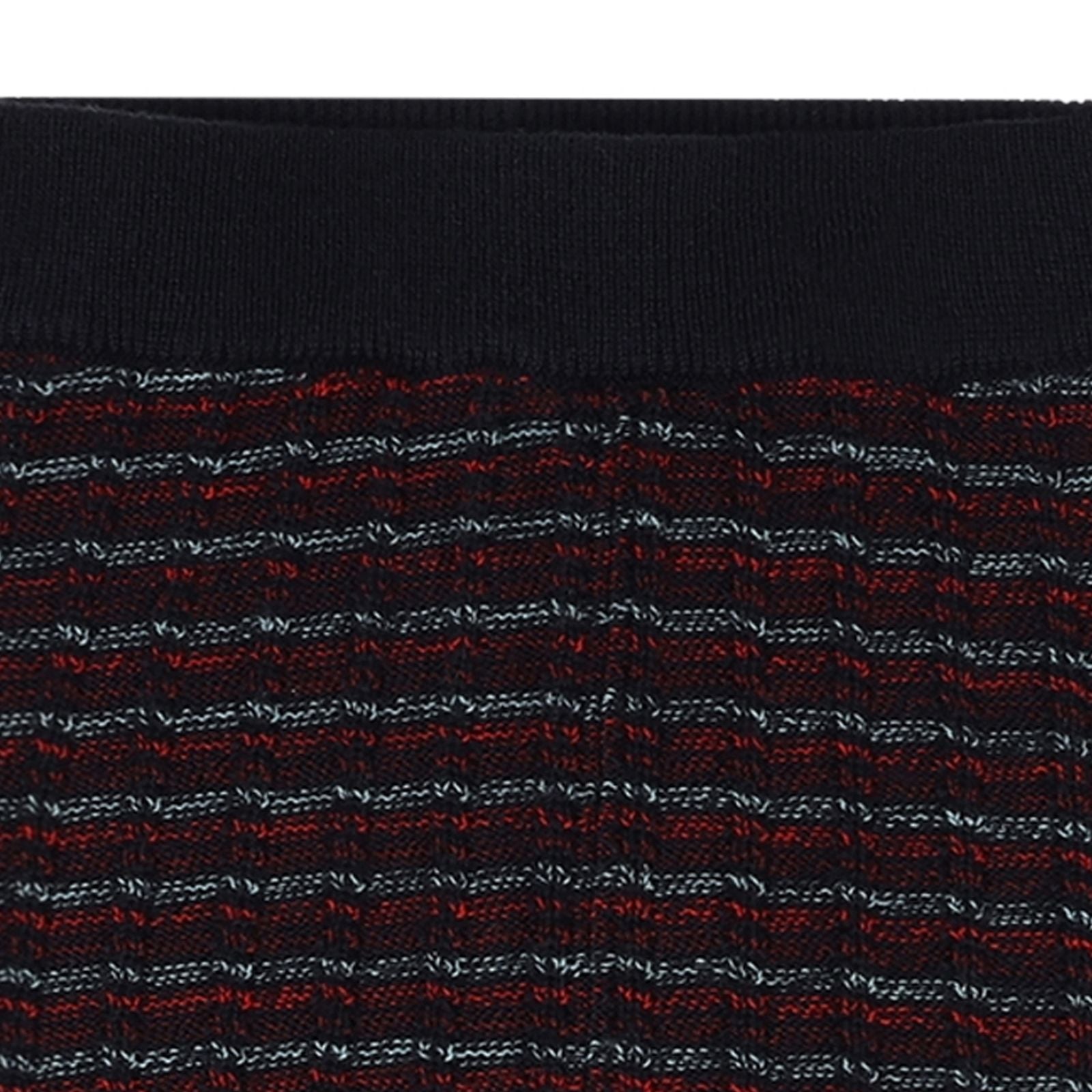 Boys & Girls Dark Navy Stripes Wool Trousers