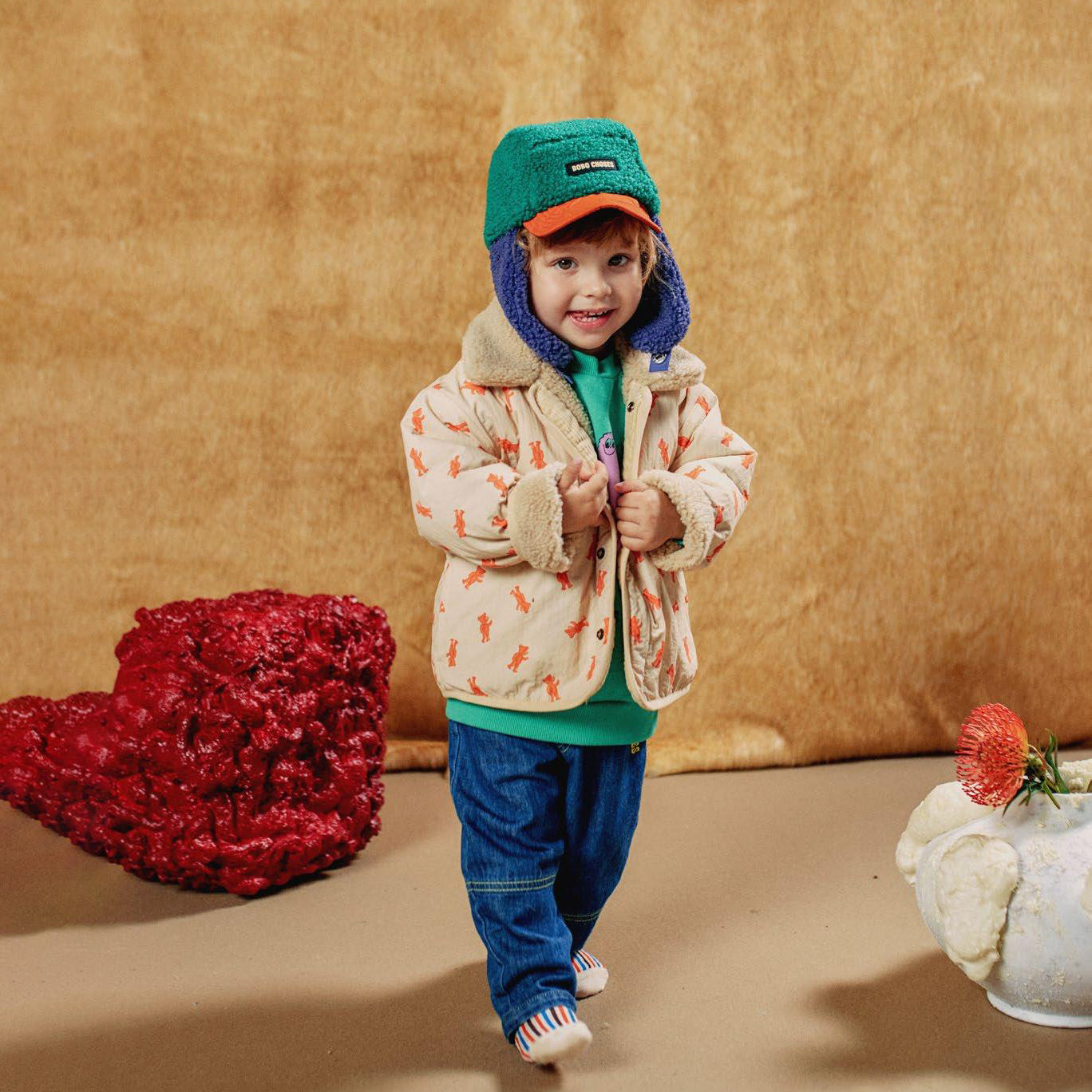 Baby Boys & Girls Blue Denim Trousers