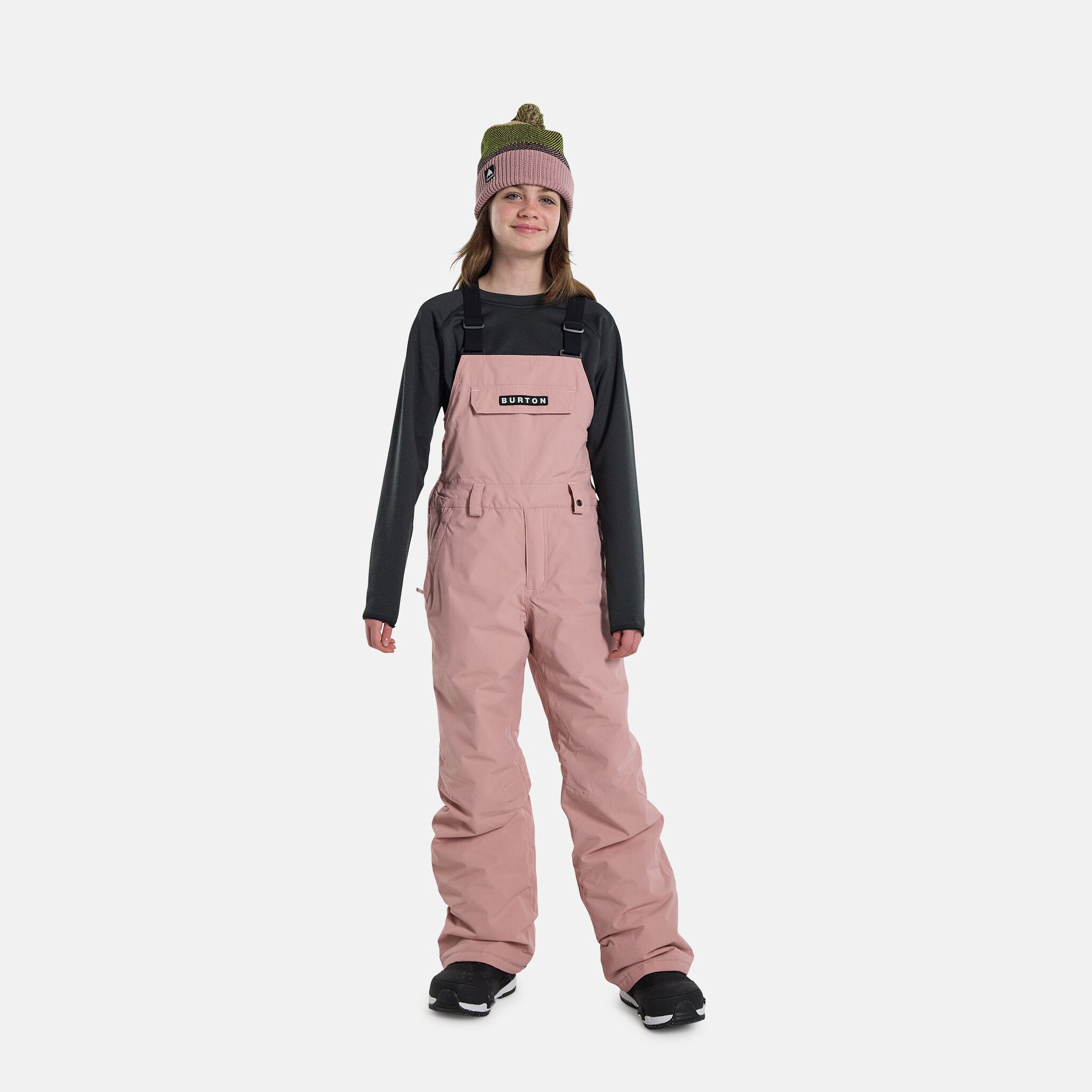 Girls Pink Snow Trousers