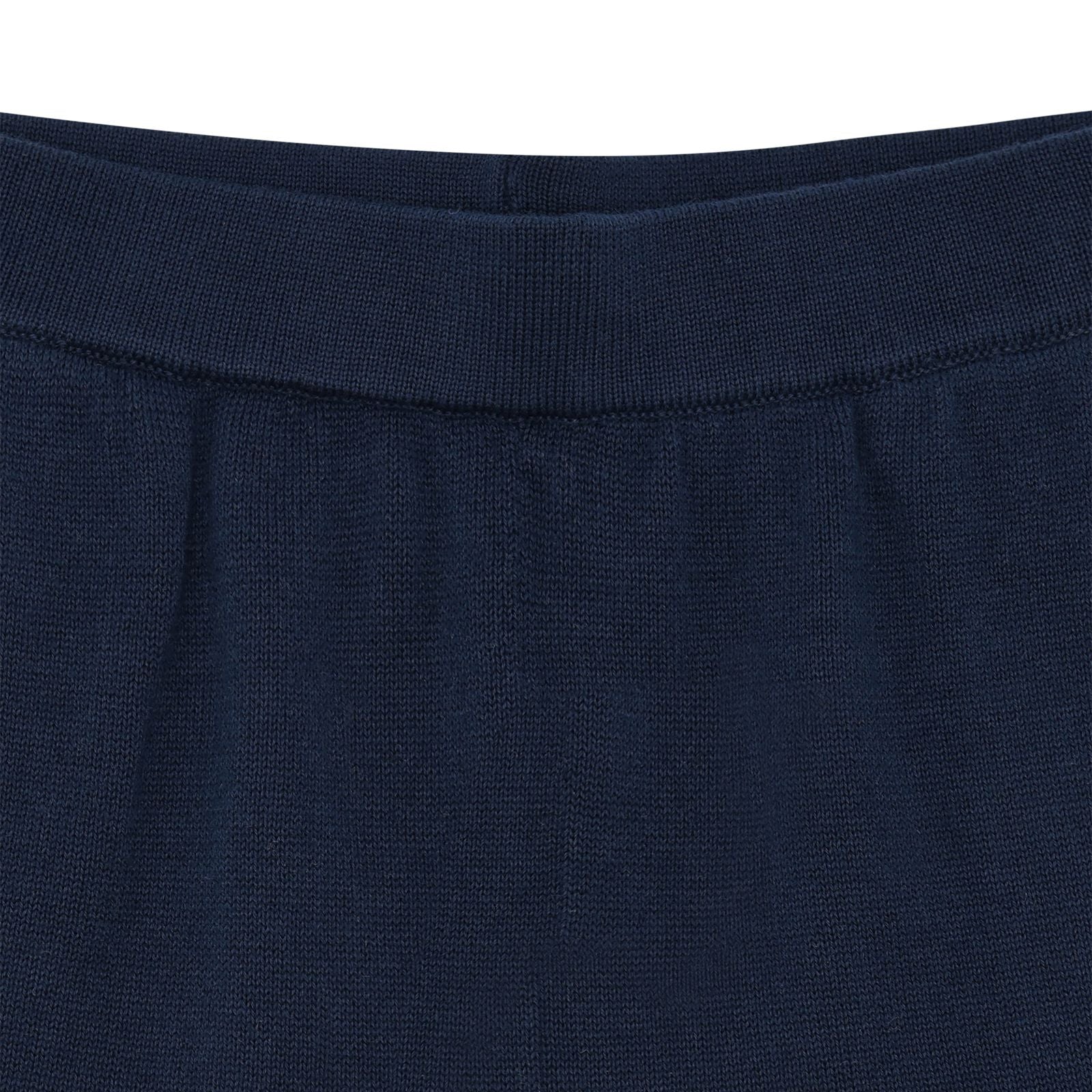 Boys & Girls Navy Cotton Shorts