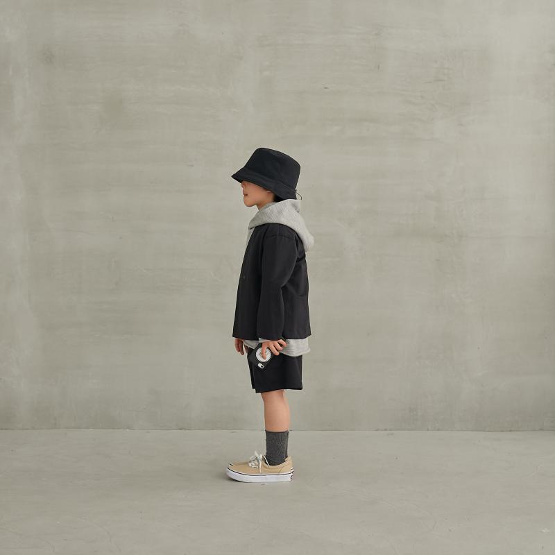 Boys & Girls Black Shorts